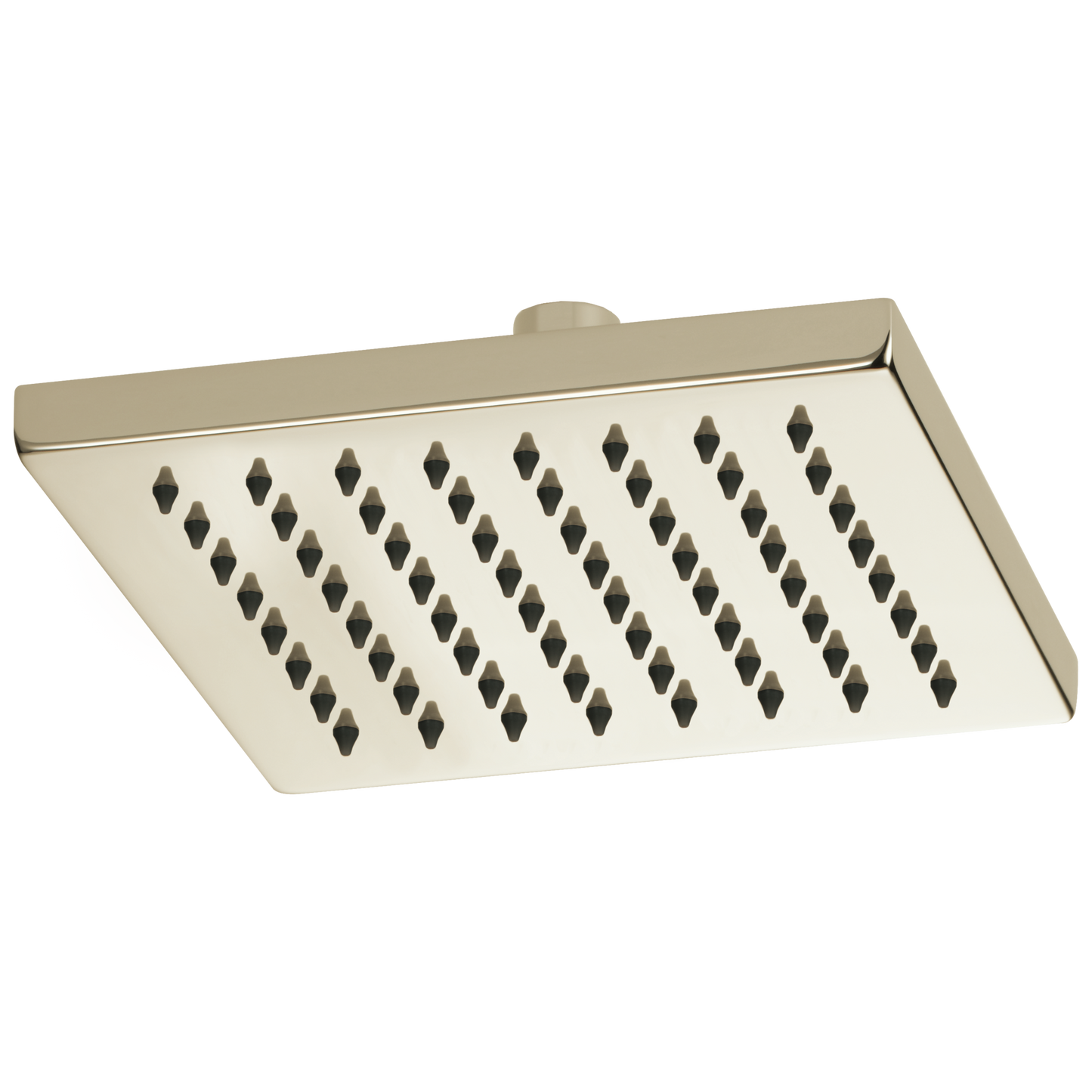 Brizo Universal Showering: 8" Linear Square Single-Function Raincan Shower Head - 1.75 GPM