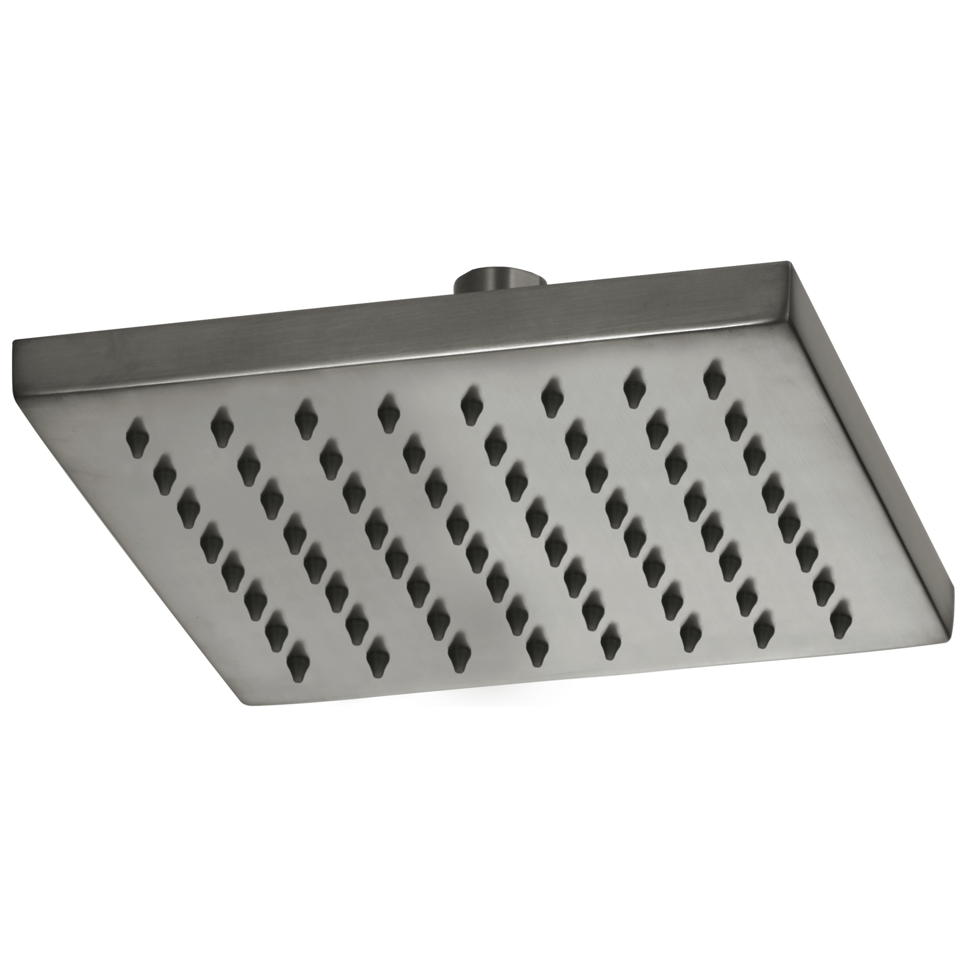 Brizo Universal Showering: 8" Linear Square Single-Function Raincan Shower Head - 1.75 GPM