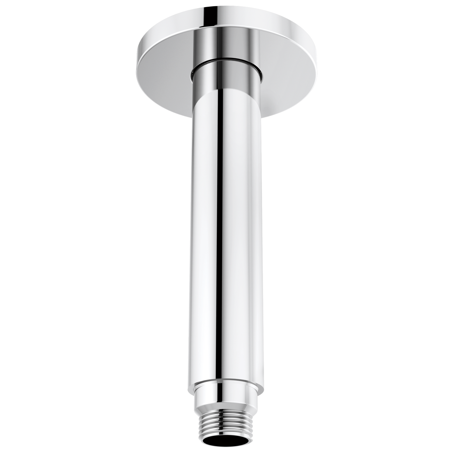 Brizo Brizo Kintsu™: 6" Dual Waterway Ceiling Mount Shower Arm and Round Flange