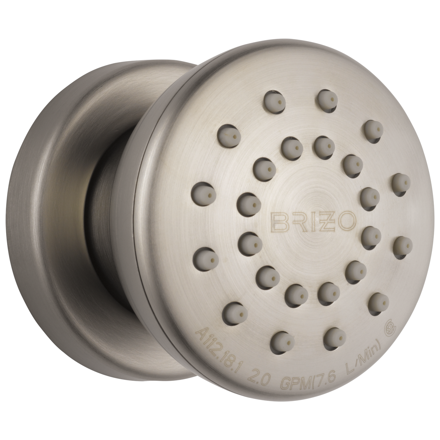 Brizo Universal Showering: Touch-Clean Round Body Spray