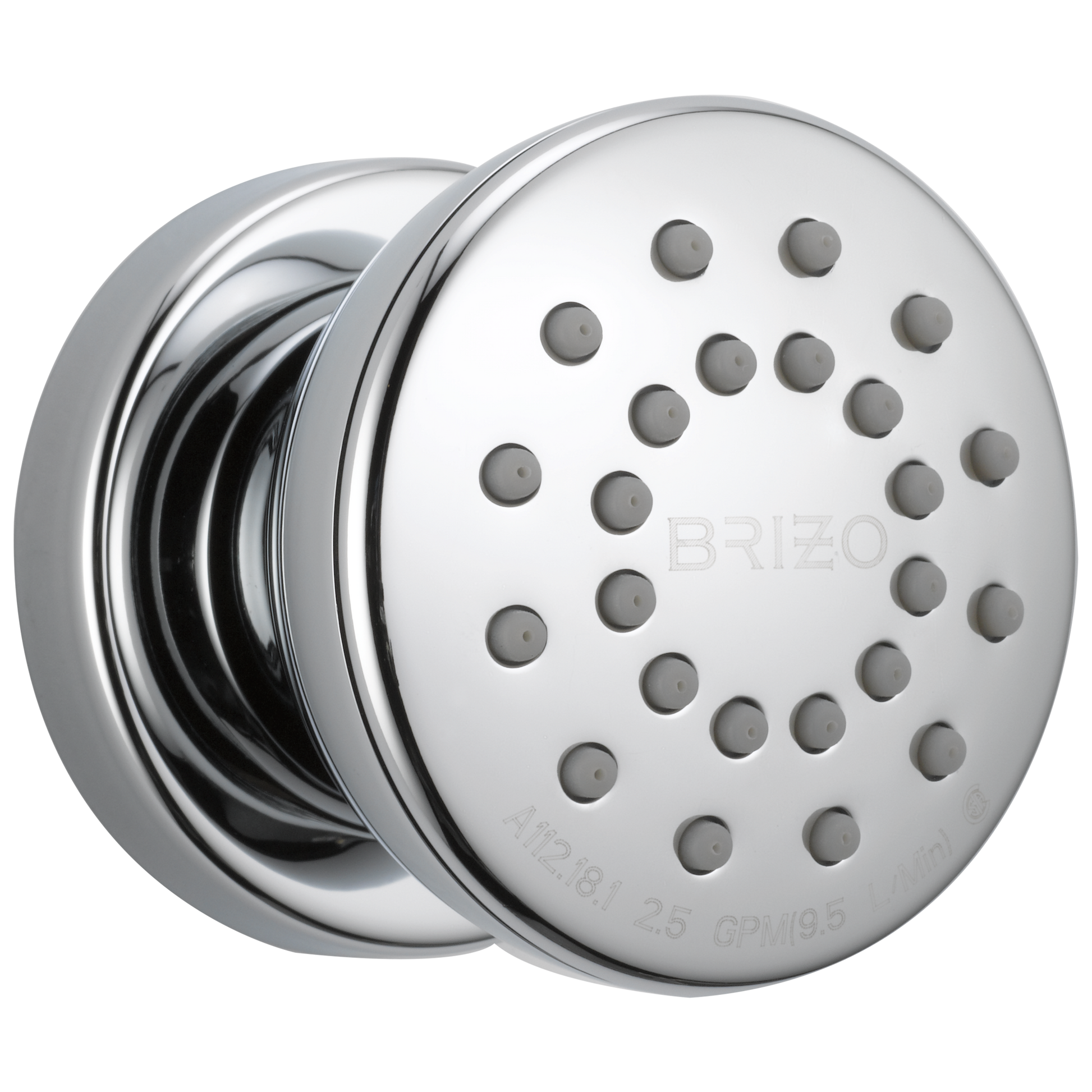 Brizo Universal Showering: Touch-Clean Round Body Spray