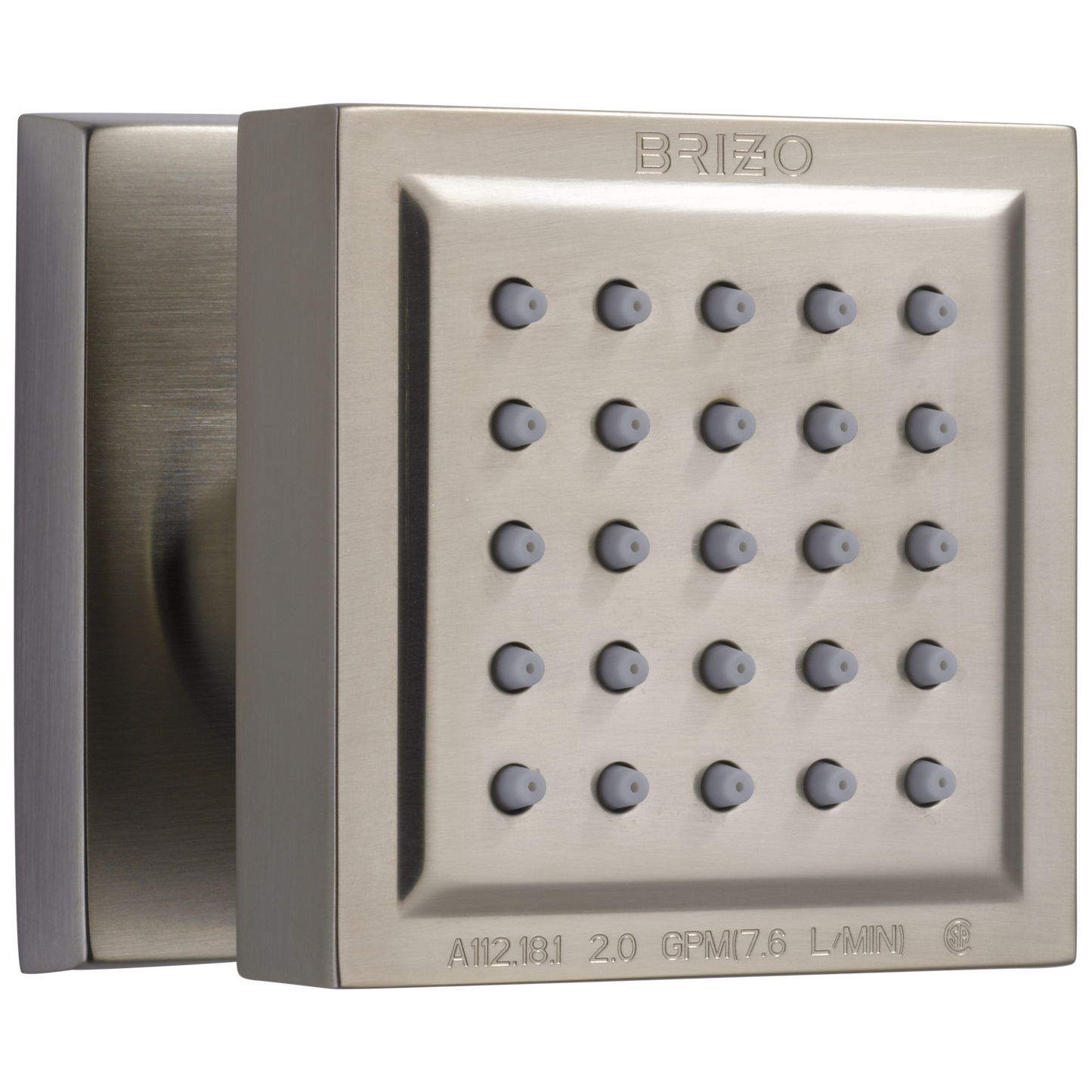 Brizo Universal Showering: Touch-Clean Square Body Spray