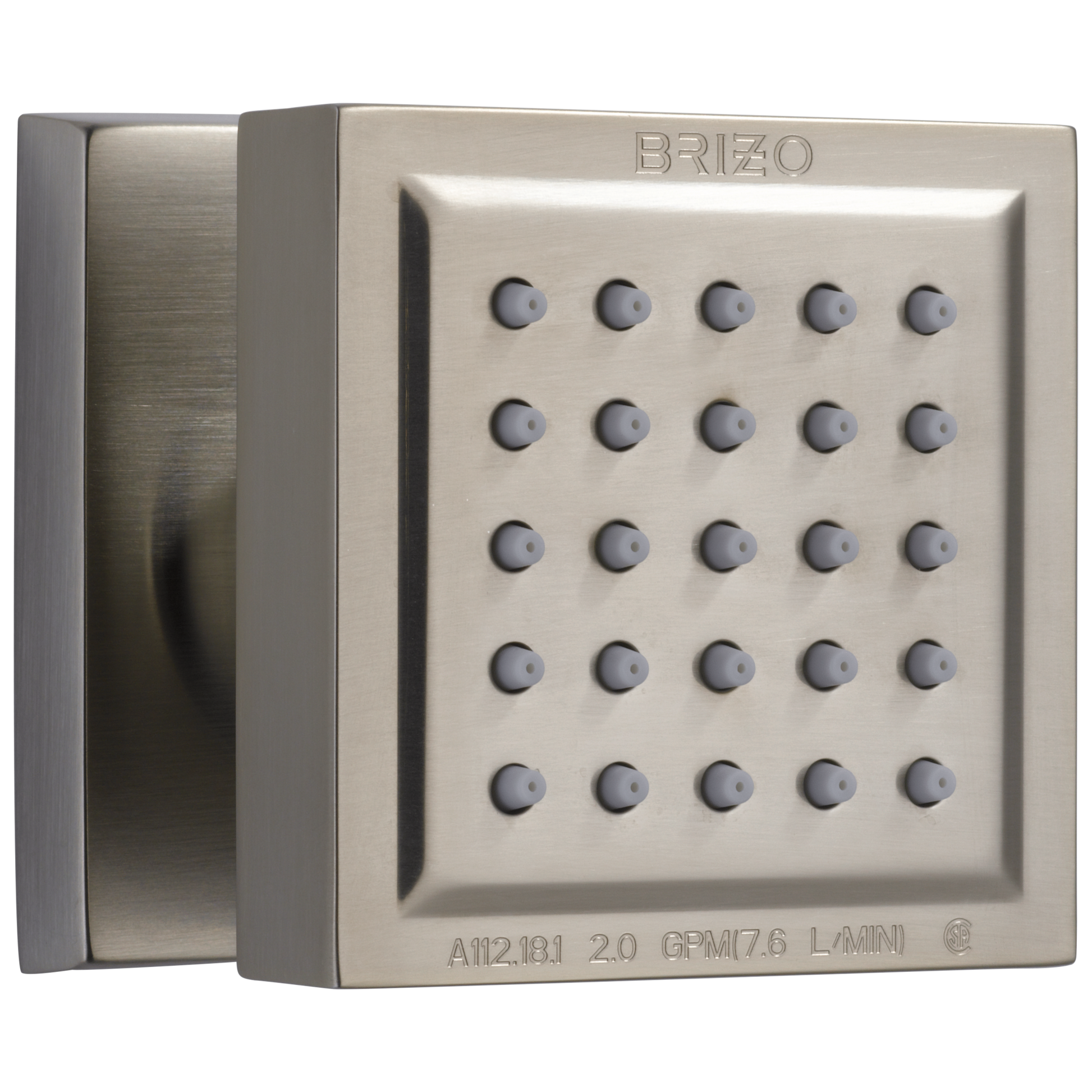 Brizo Universal Showering: Touch-Clean Square Body Spray