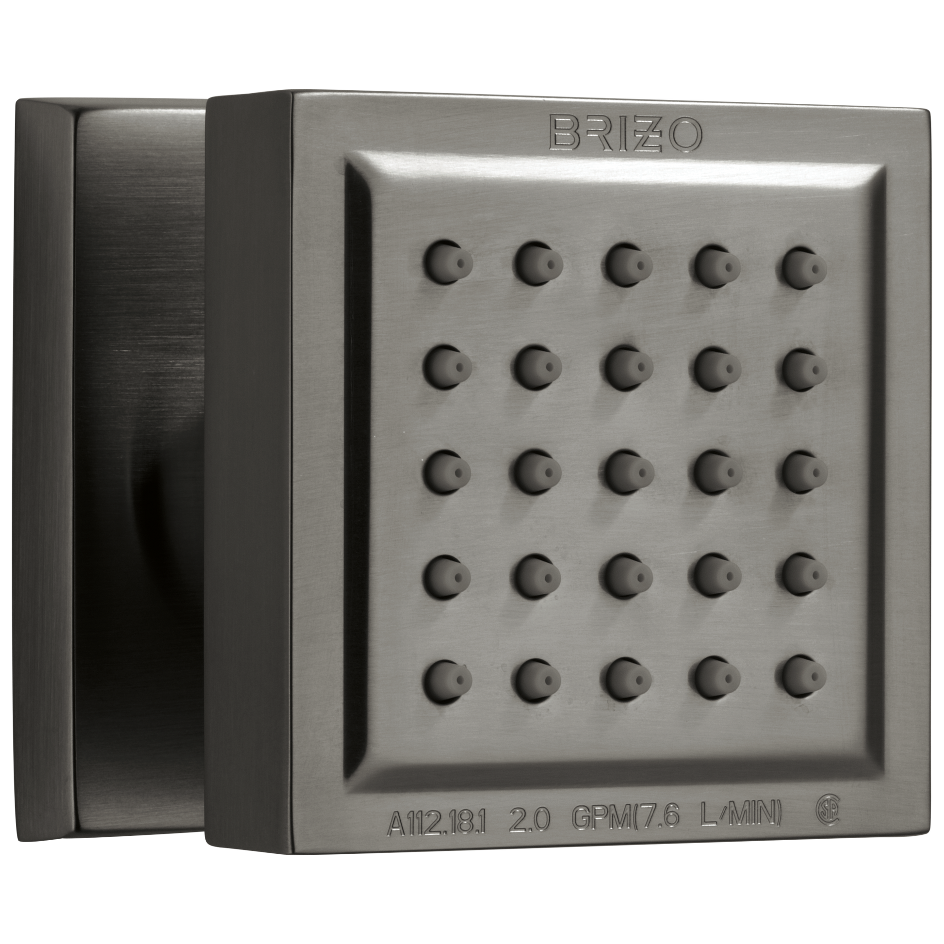 Brizo Universal Showering: Touch-Clean Square Body Spray