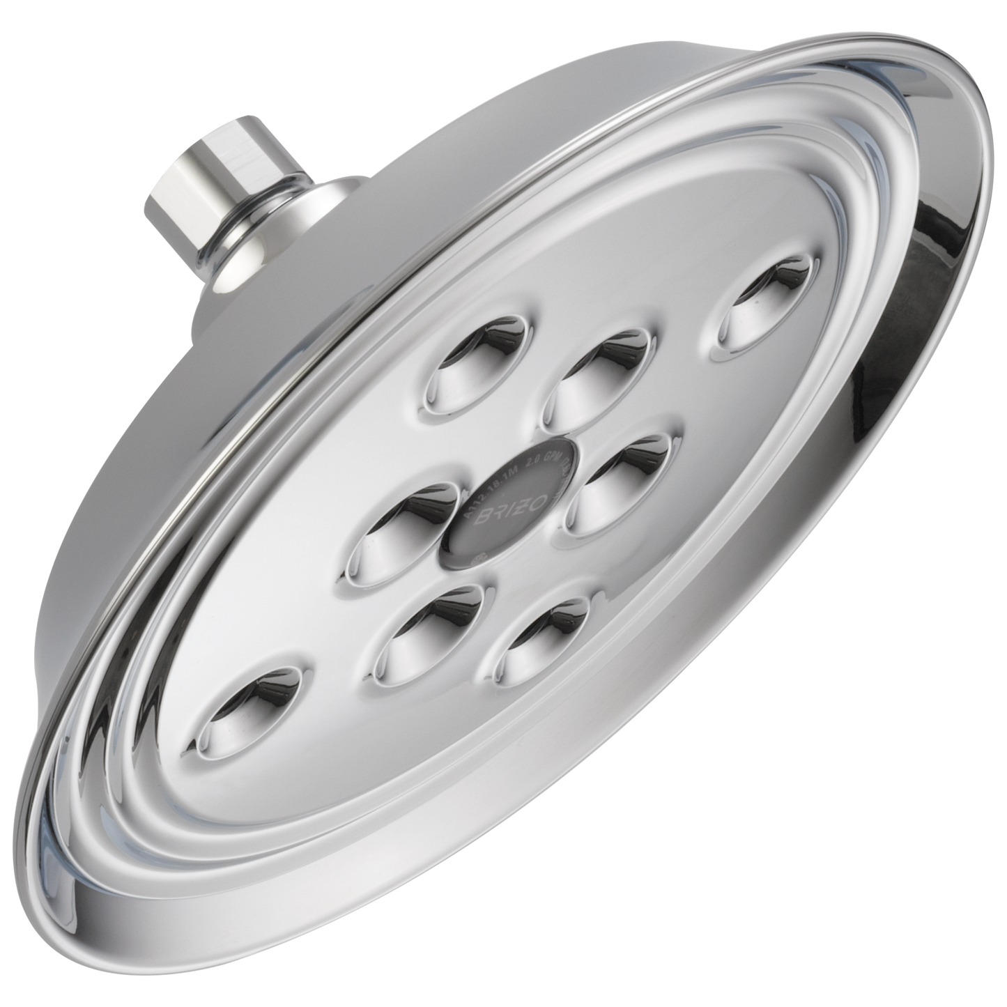 Brizo Universal Showering: 7" Classic Round H<sub>2</sub>Okinetic<sup></sup> Single Function Wall Mount Showerhead