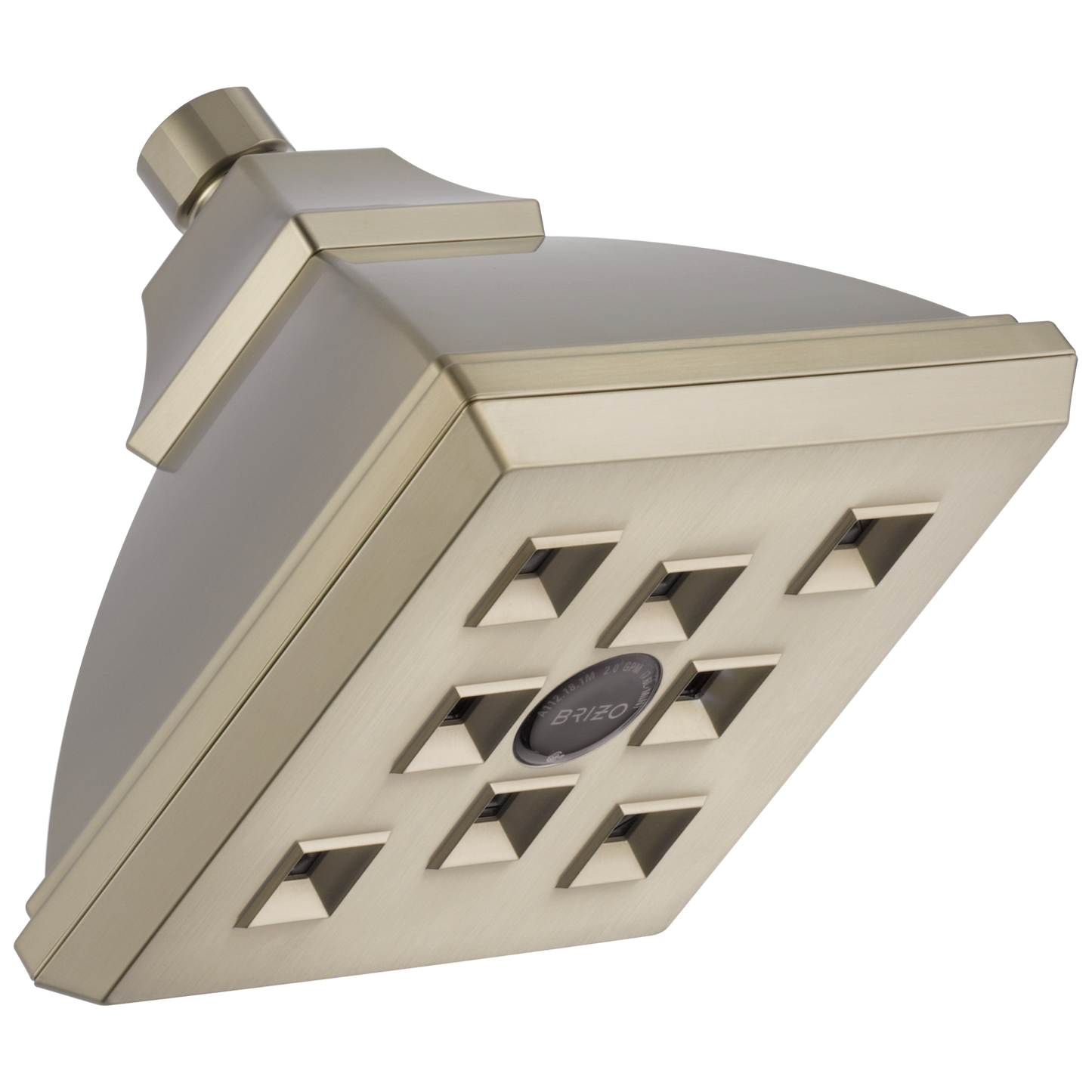 Brizo Brizo Vesi: RAINCAN SHOWERHEAD WITH H<sub>2</sub>OKINETIC TECHNOLOGY