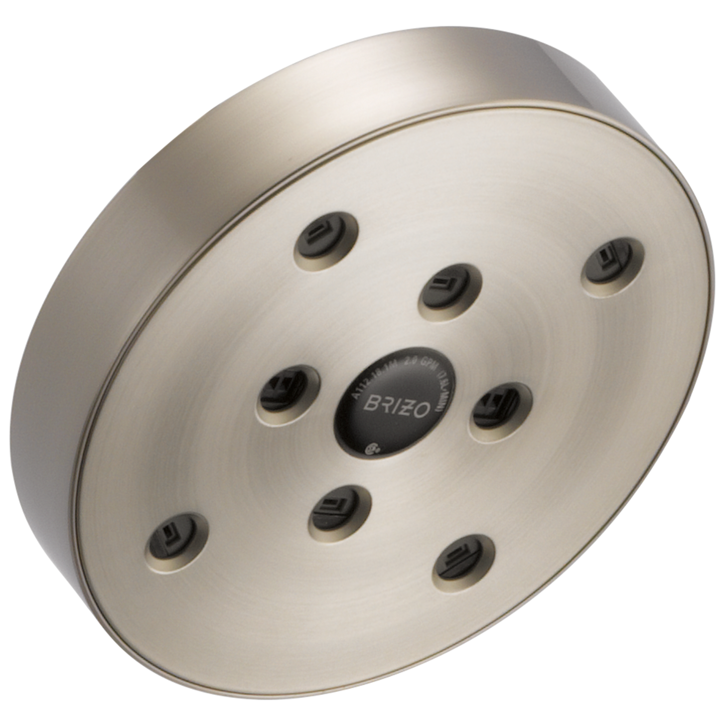 Brizo Universal Showering: 5" Linear Round H<sub>2</sub>Okinetic<sup></sup> Single Function Wall Mount Showerhead