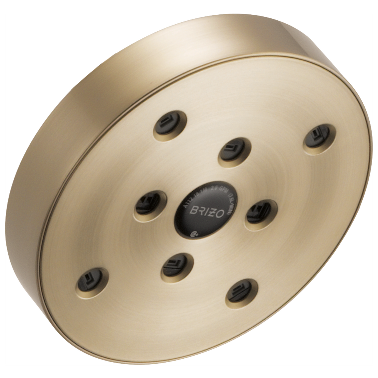 Brizo Universal Showering: 5" Linear Round H<sub>2</sub>Okinetic<sup></sup> Single Function Wall Mount Showerhead