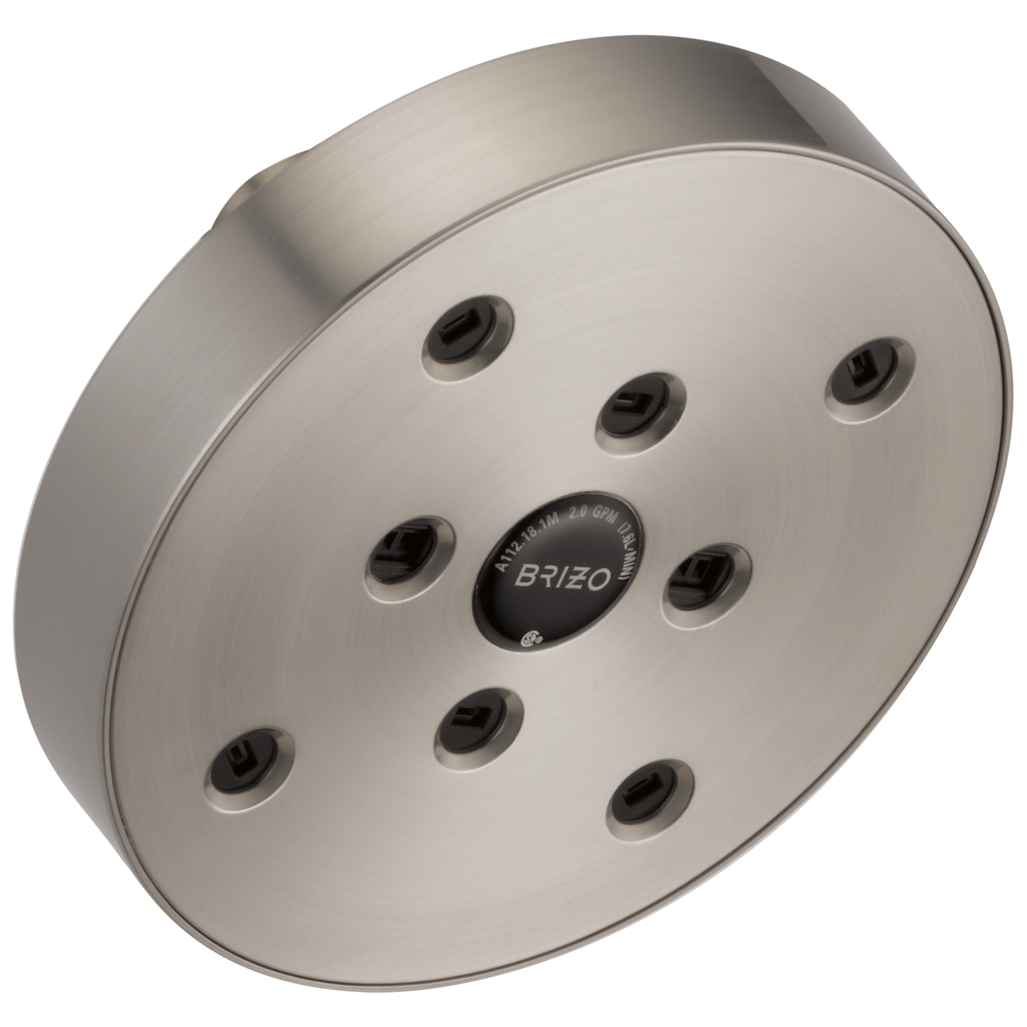 Brizo Universal Showering: 5" Linear Round H<sub>2</sub>Okinetic<sup></sup> Single Function Wall Mount Showerhead