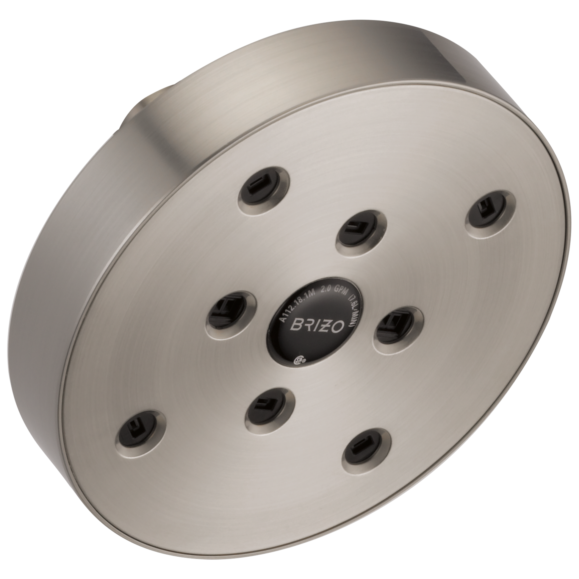 Brizo Universal Showering: 5" Linear Round H<sub>2</sub>Okinetic<sup></sup> Single Function Wall Mount Showerhead