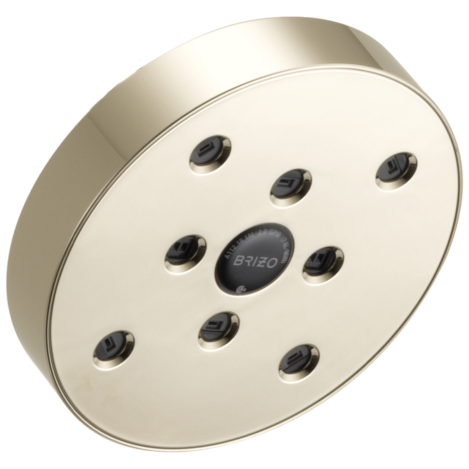 Brizo Universal Showering: 5" Linear Round H<sub>2</sub>Okinetic<sup></sup> Single Function Wall Mount Showerhead