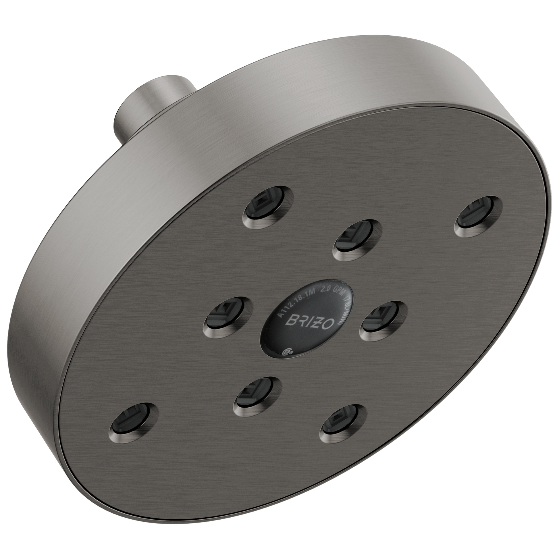 Brizo Universal Showering: 5" Linear Round H<sub>2</sub>Okinetic<sup></sup> Single Function Wall Mount Showerhead