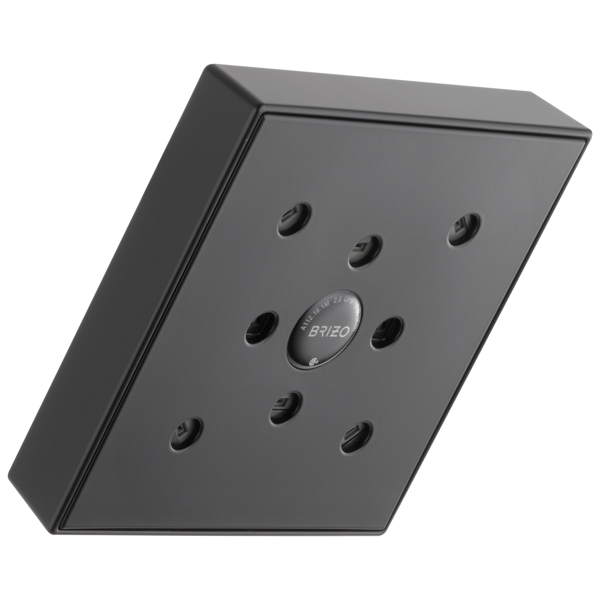 Brizo Universal Showering: 5” Linear Square H<sub>2</sub>Okinetic<sup></sup> Single Function Wall Mount Showerhead