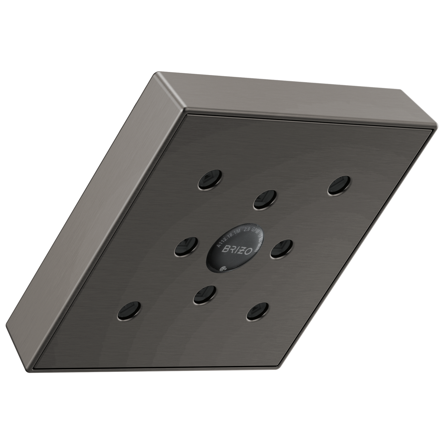 Brizo Universal Showering: 5" Linear Square H<sub>2</sub>Okinetic<sup></sup> Single Function Wall Mount Showerhead