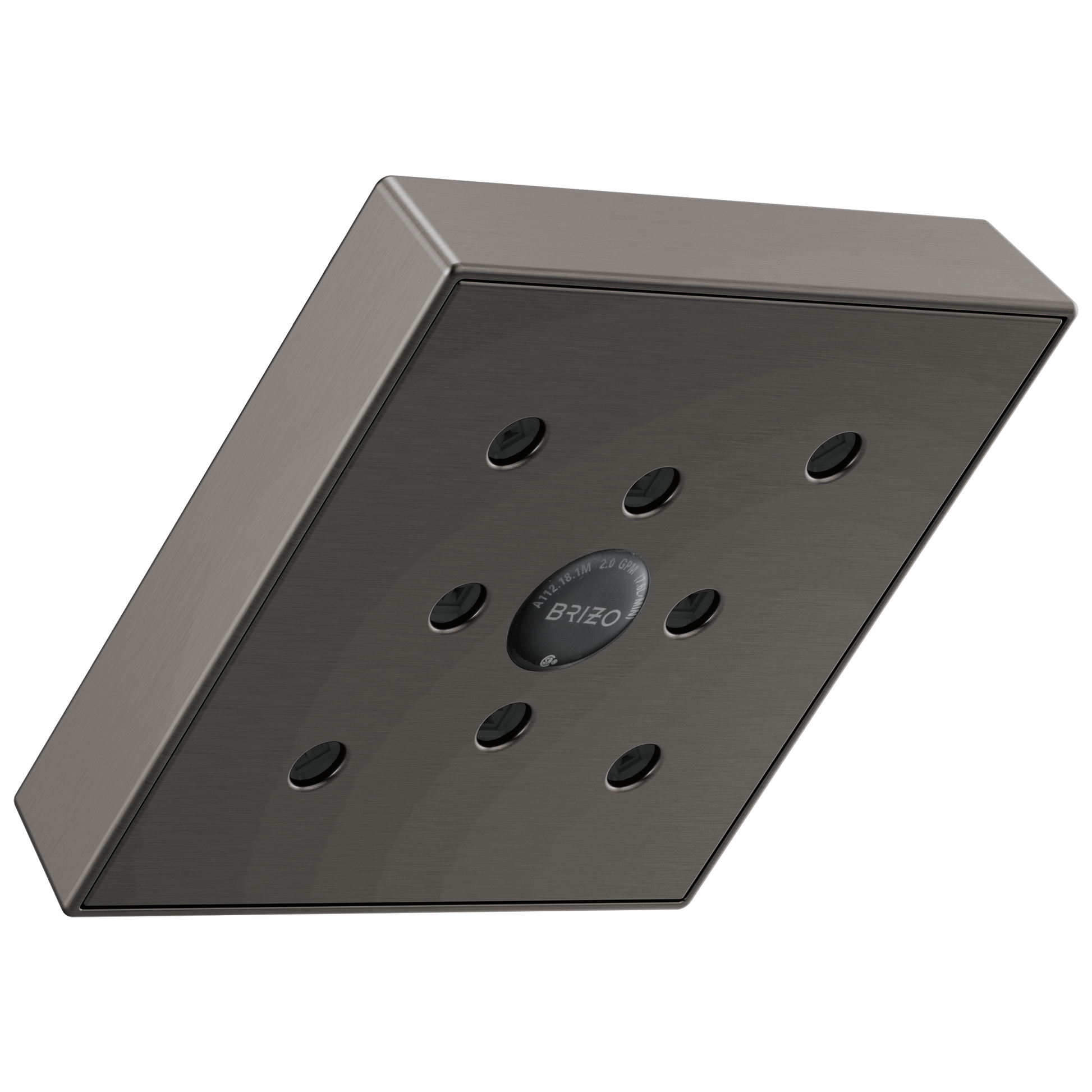 Brizo Universal Showering: 5" Linear Square H<sub>2</sub>Okinetic<sup></sup> Single Function Wall Mount Showerhead
