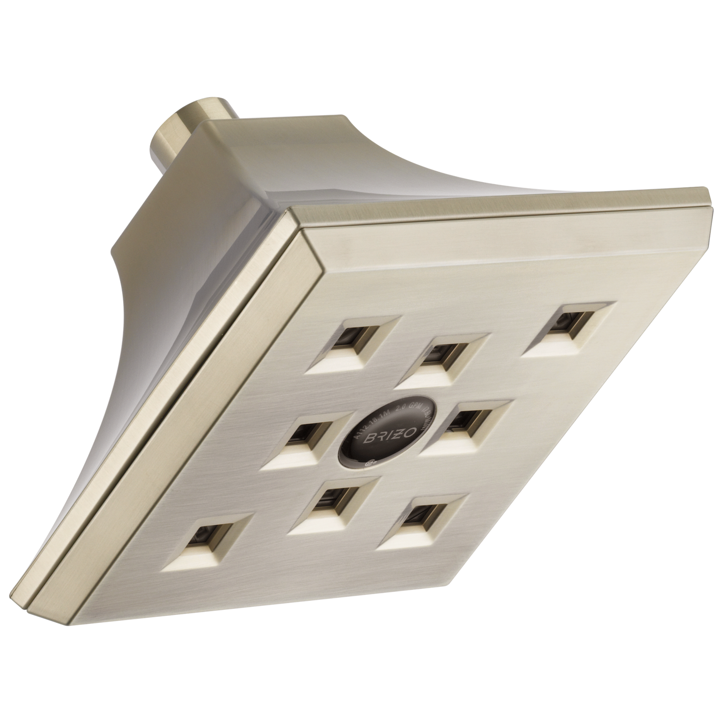 Brizo Brizo RSVP: RAINCAN SHOWERHEAD WITH H<sub>2</sub>OKINETIC TECHNOLOGY