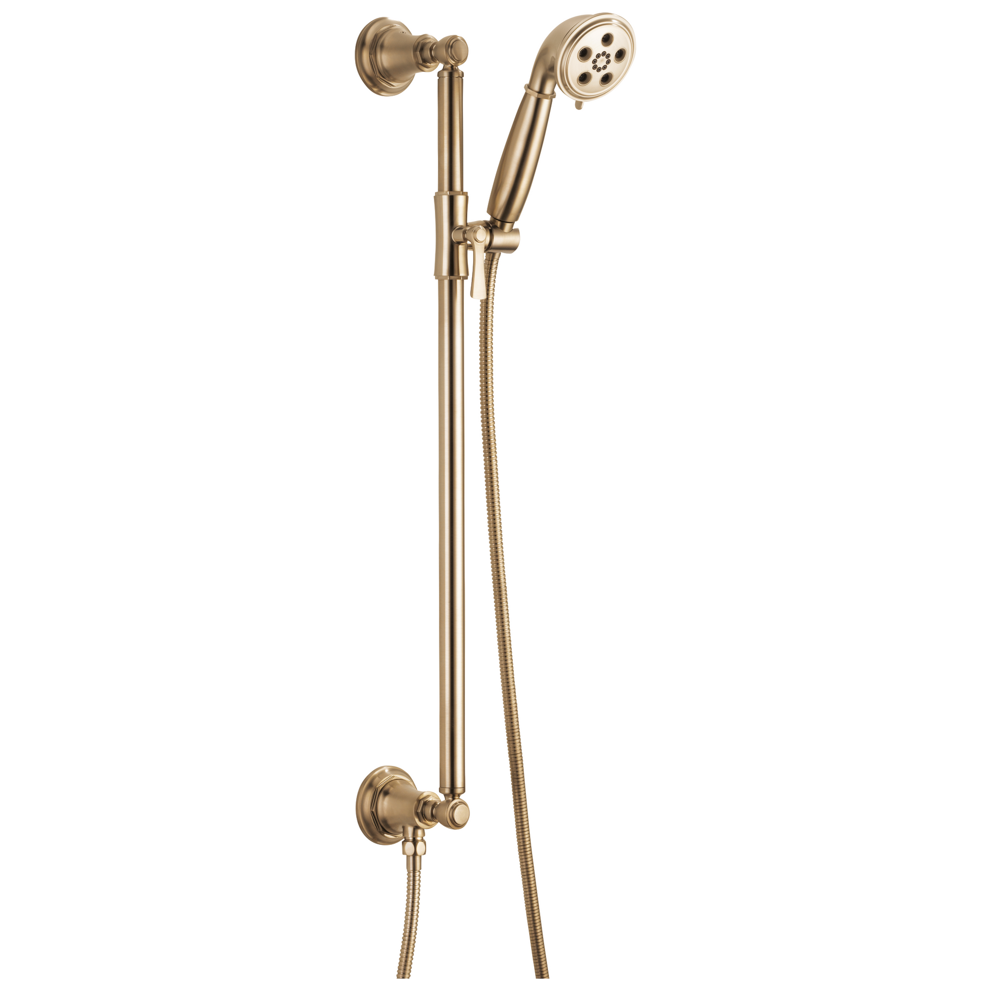 Brizo Rook: Slide Bar Handshower With H2OKinetic Technology