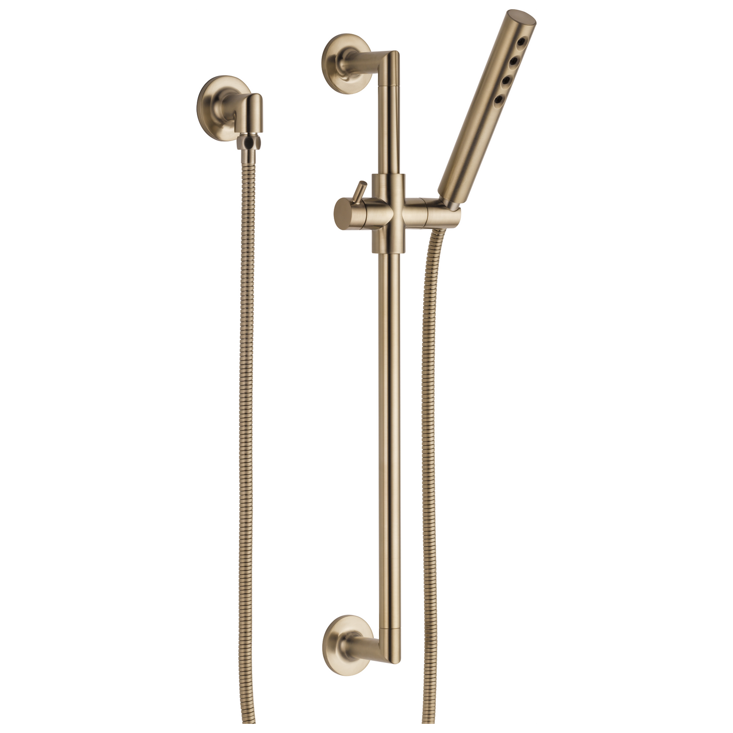 Brizo Odin: Slide Bar Handshower With H2OKinetic Technology