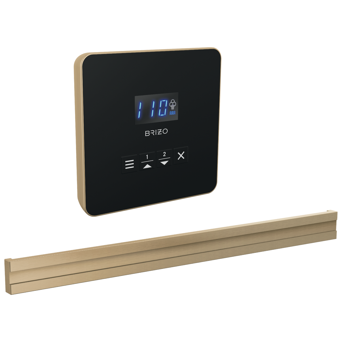 Brizo : Square + Bilateral Steam Set