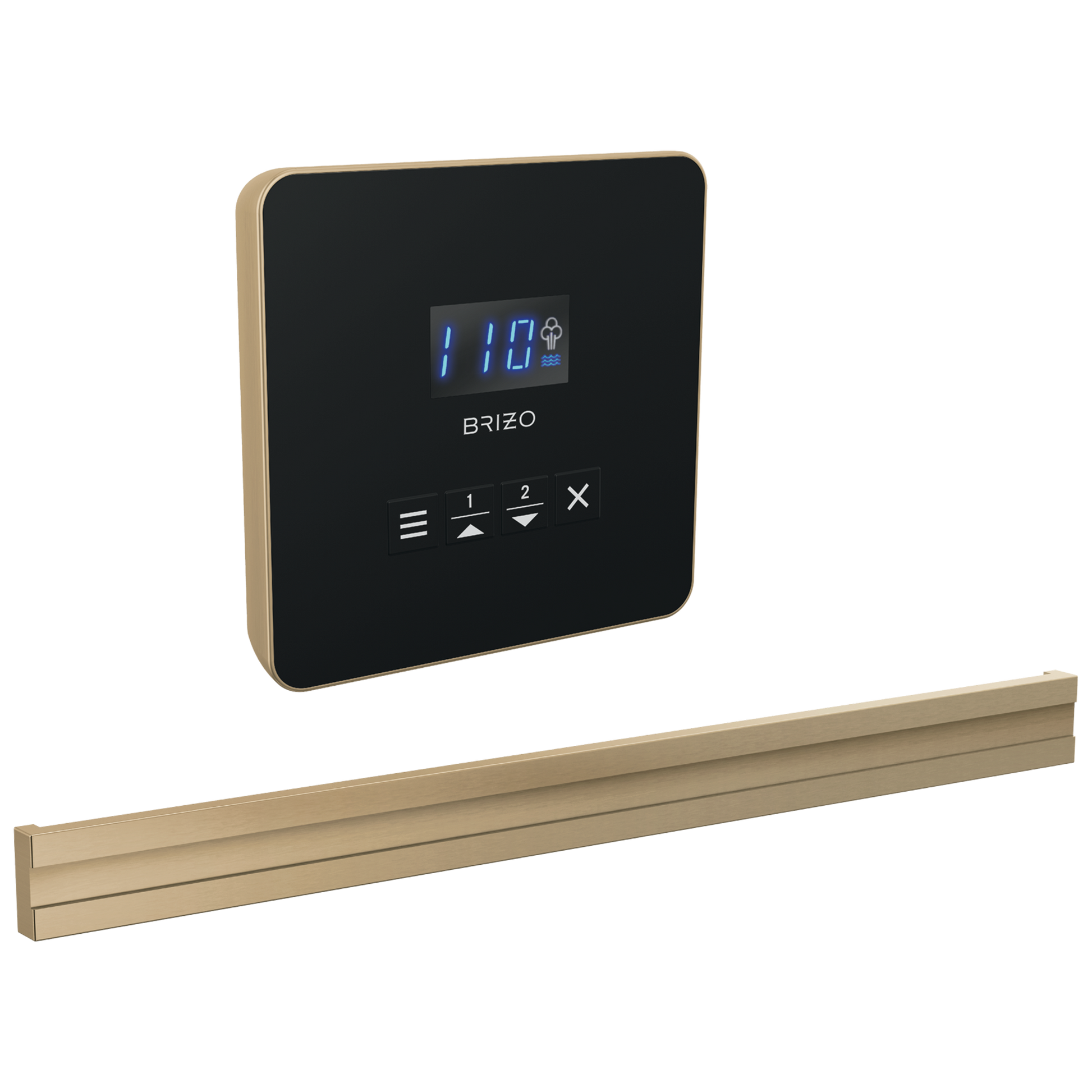Brizo : Square + Bilateral Steam Set