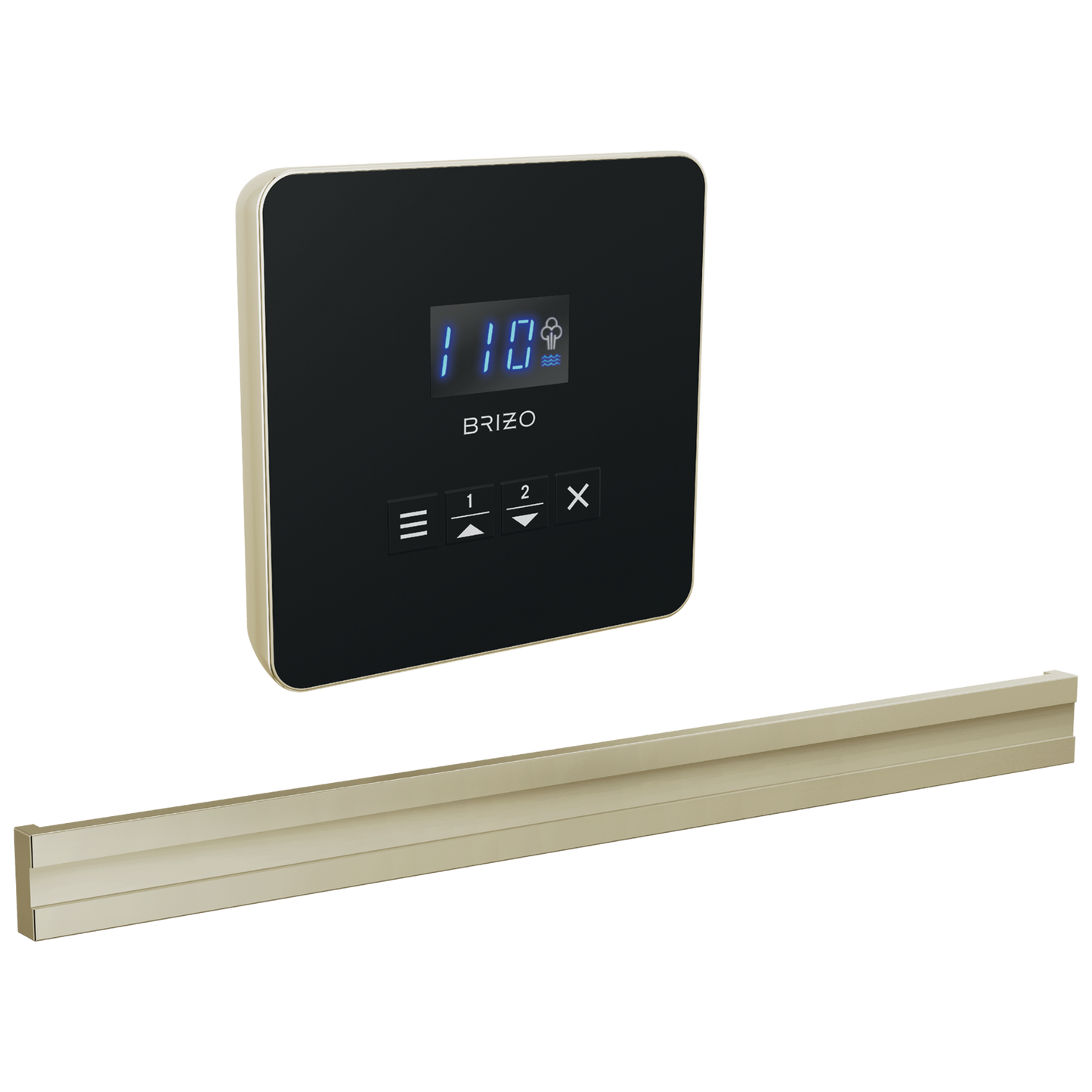 Brizo : Square + Bilateral Steam Set