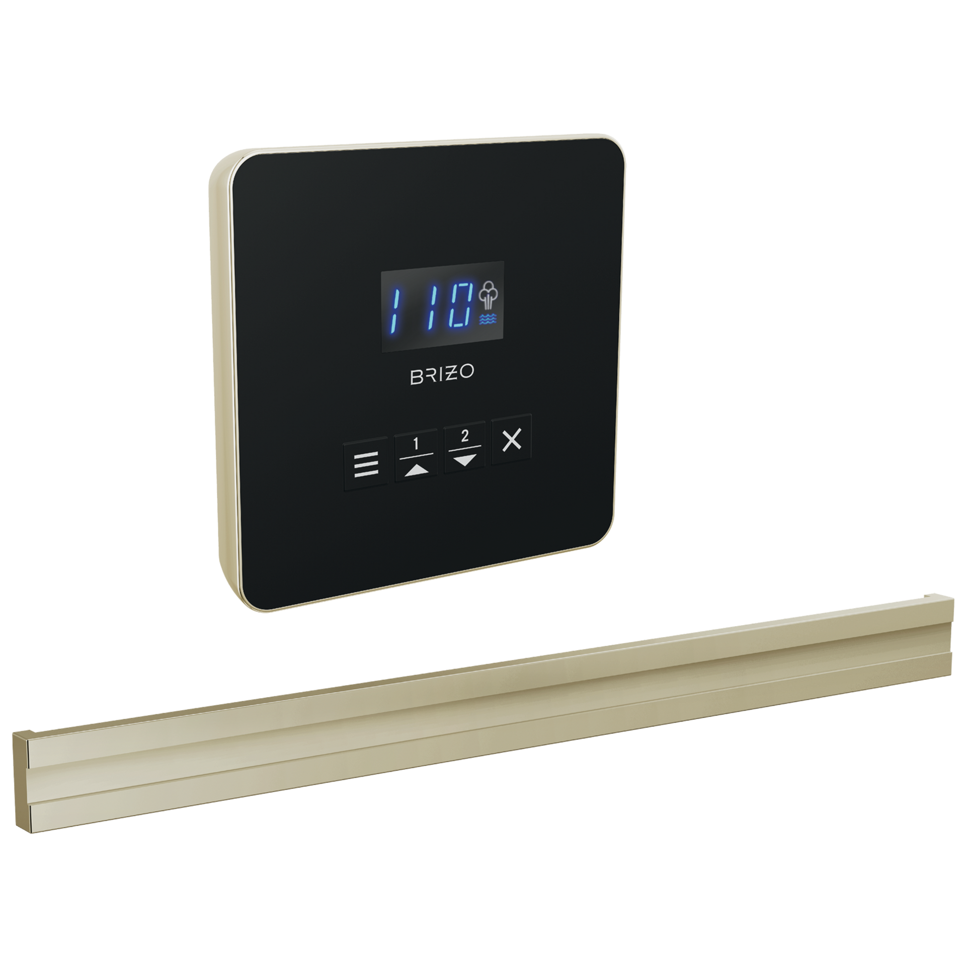 Brizo : Square + Bilateral Steam Set