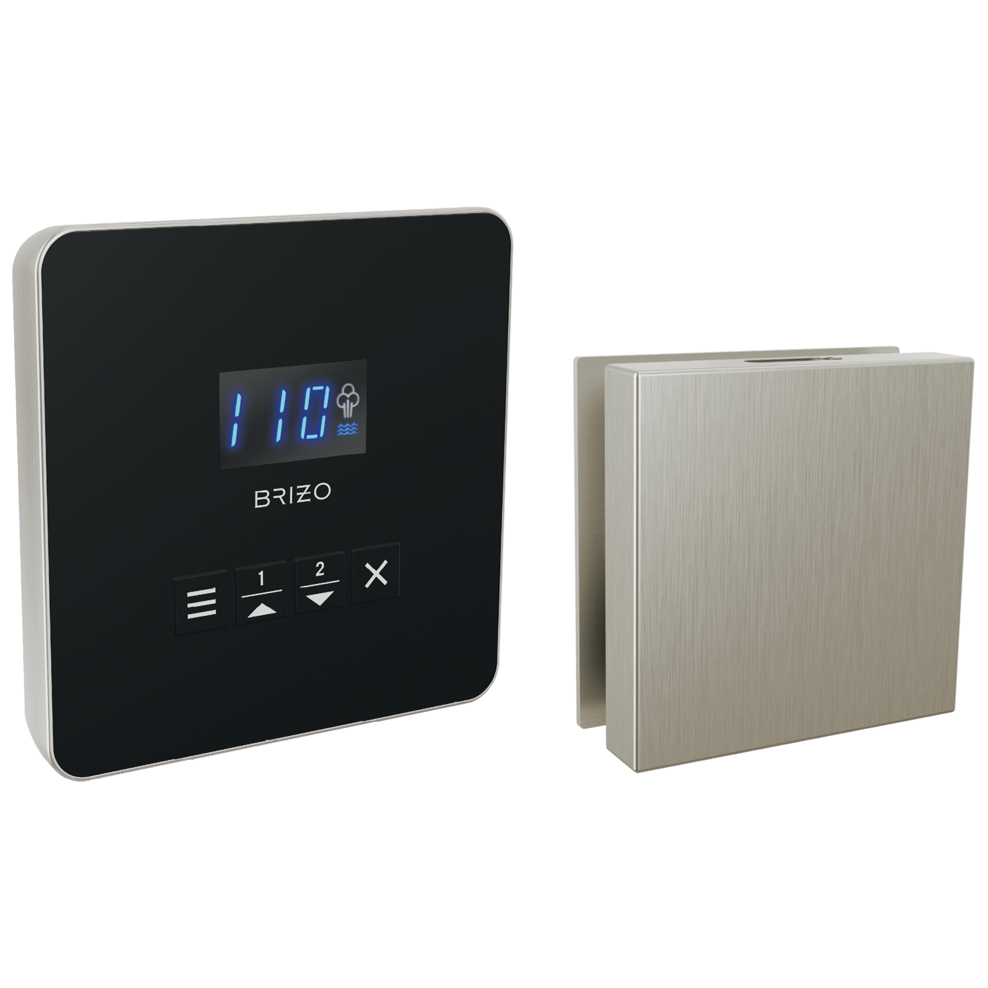 Brizo : Square Steam Set