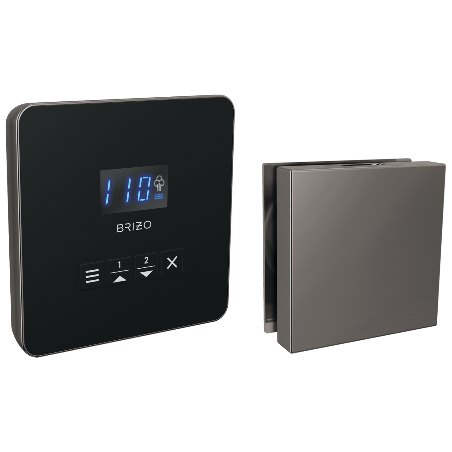 Brizo : Square Steam Set