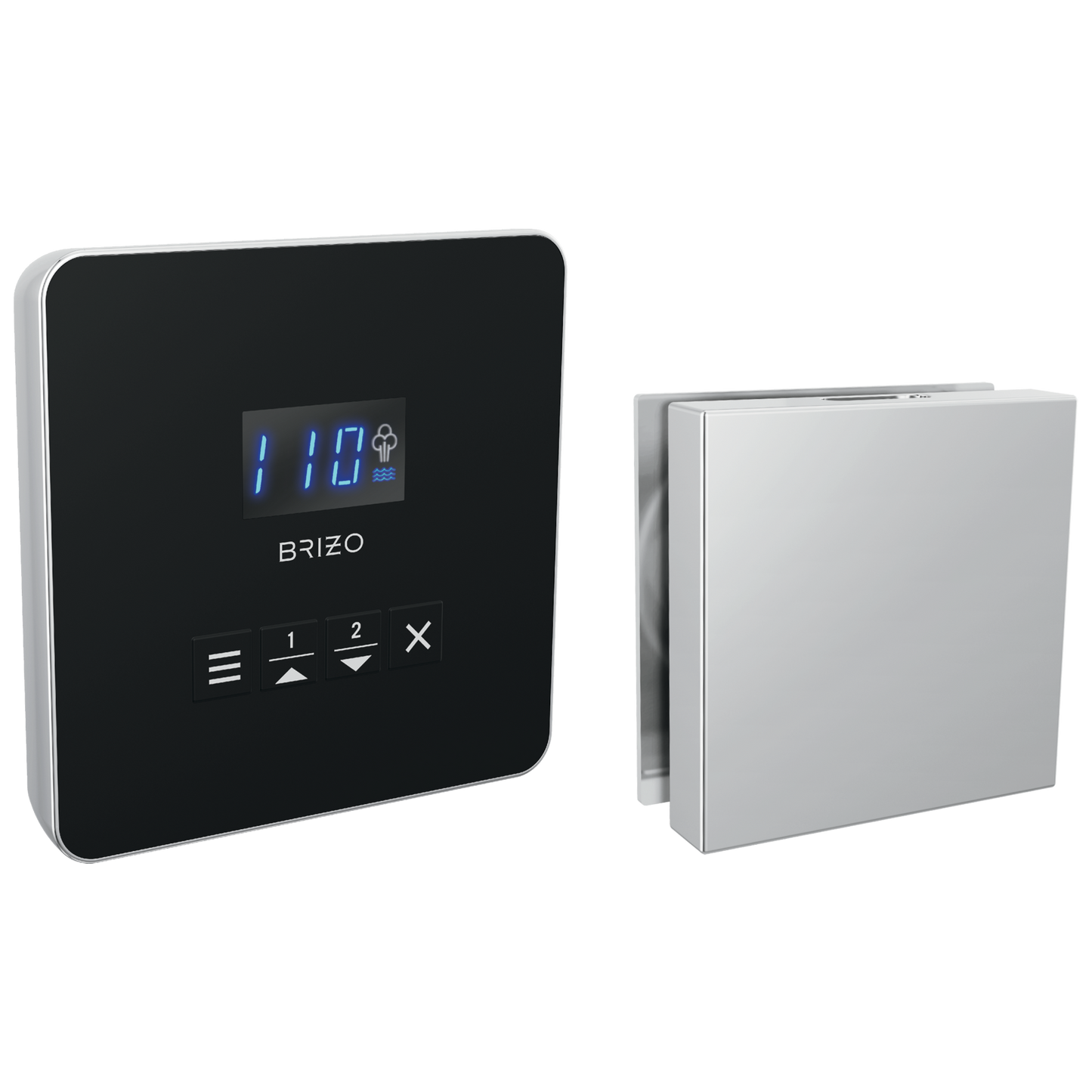 Brizo : Square Steam Set