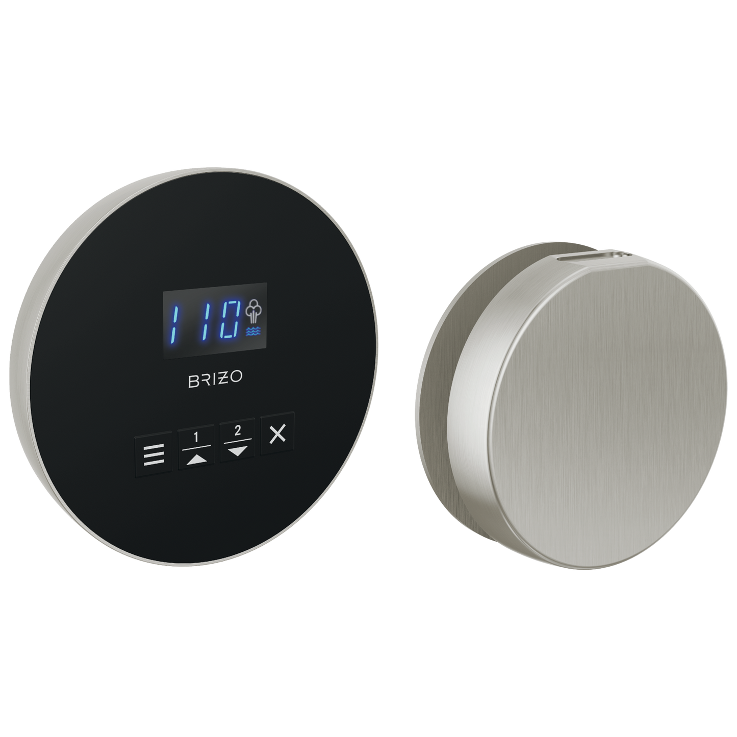 Brizo : Round Steam Set