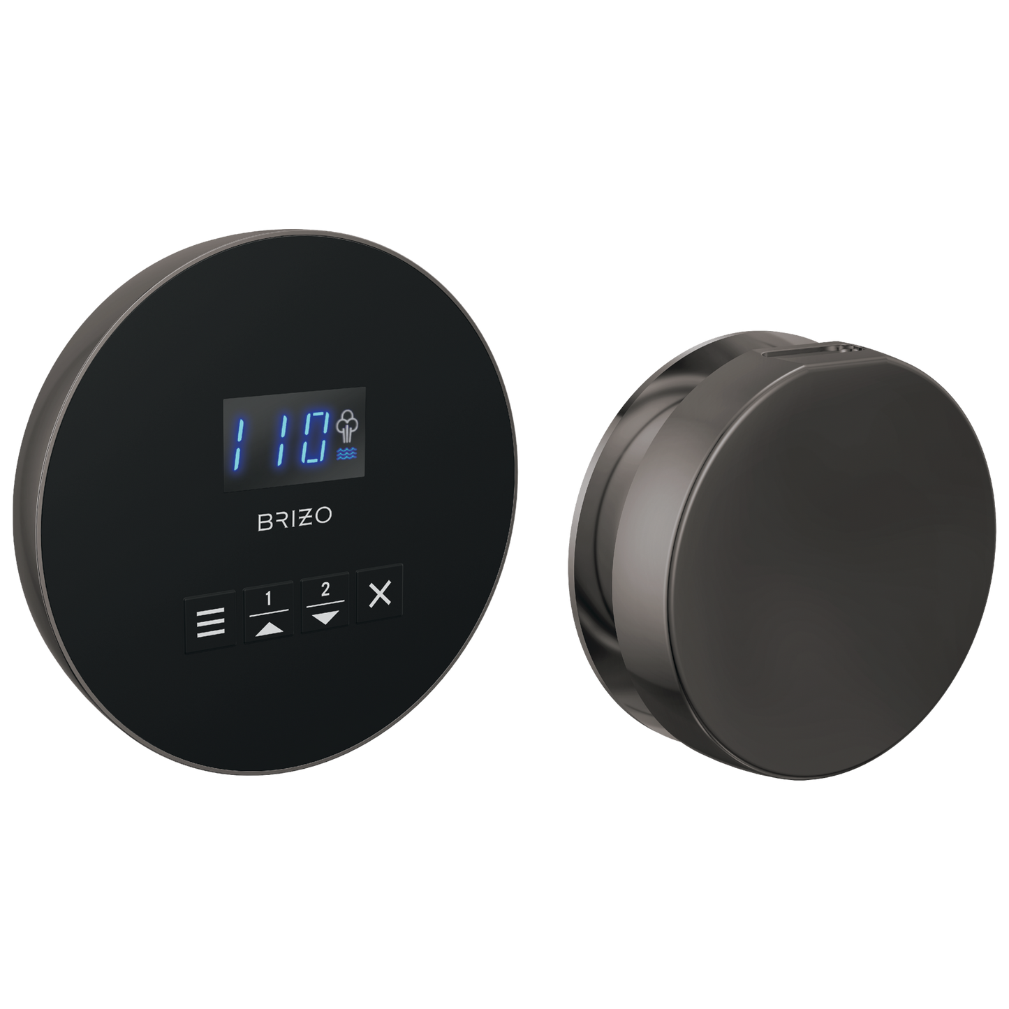 Brizo : Round Steam Set