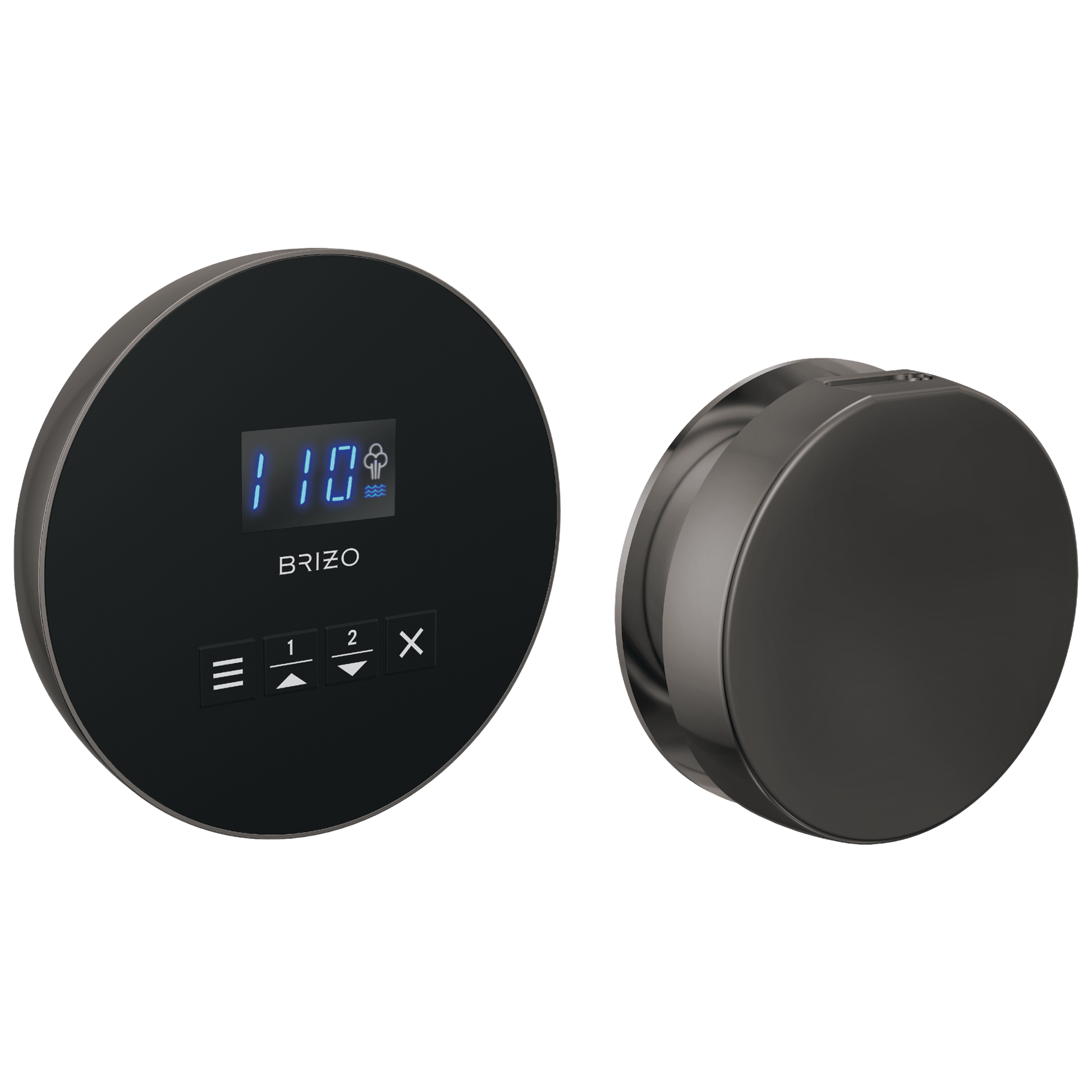 Brizo : Round Steam Set