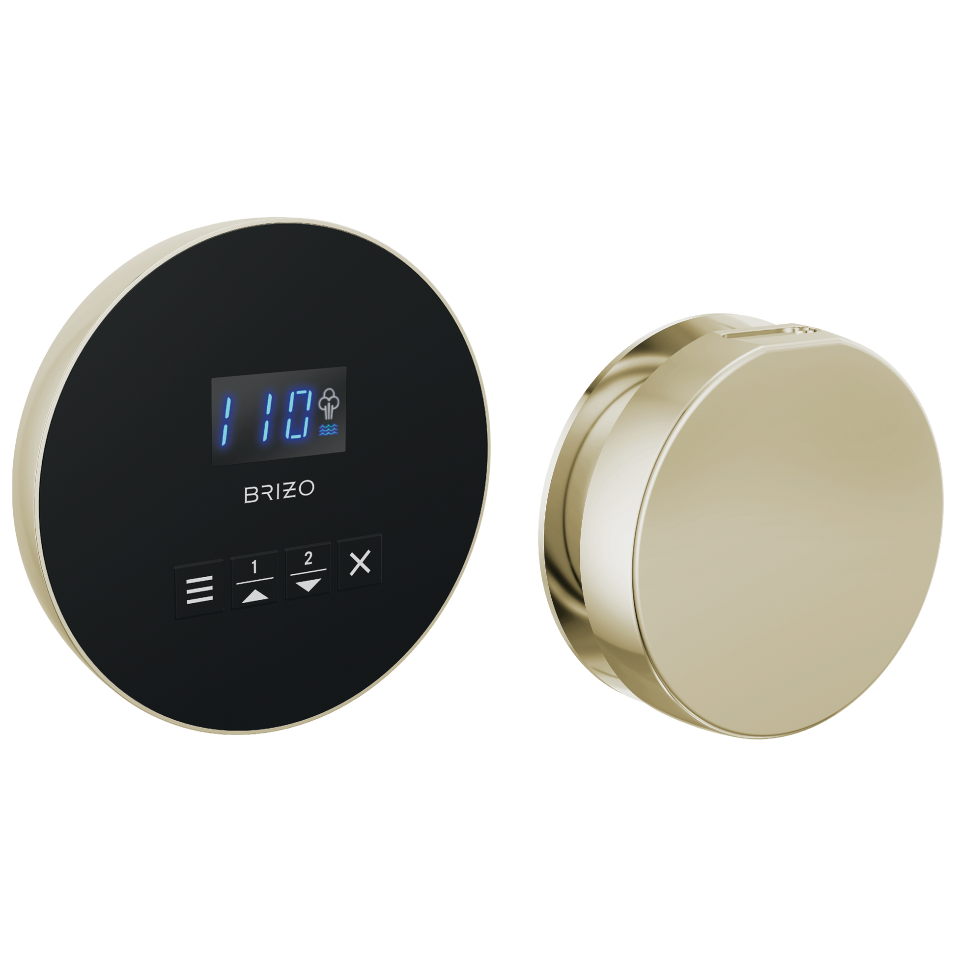 Brizo : Round Steam Set