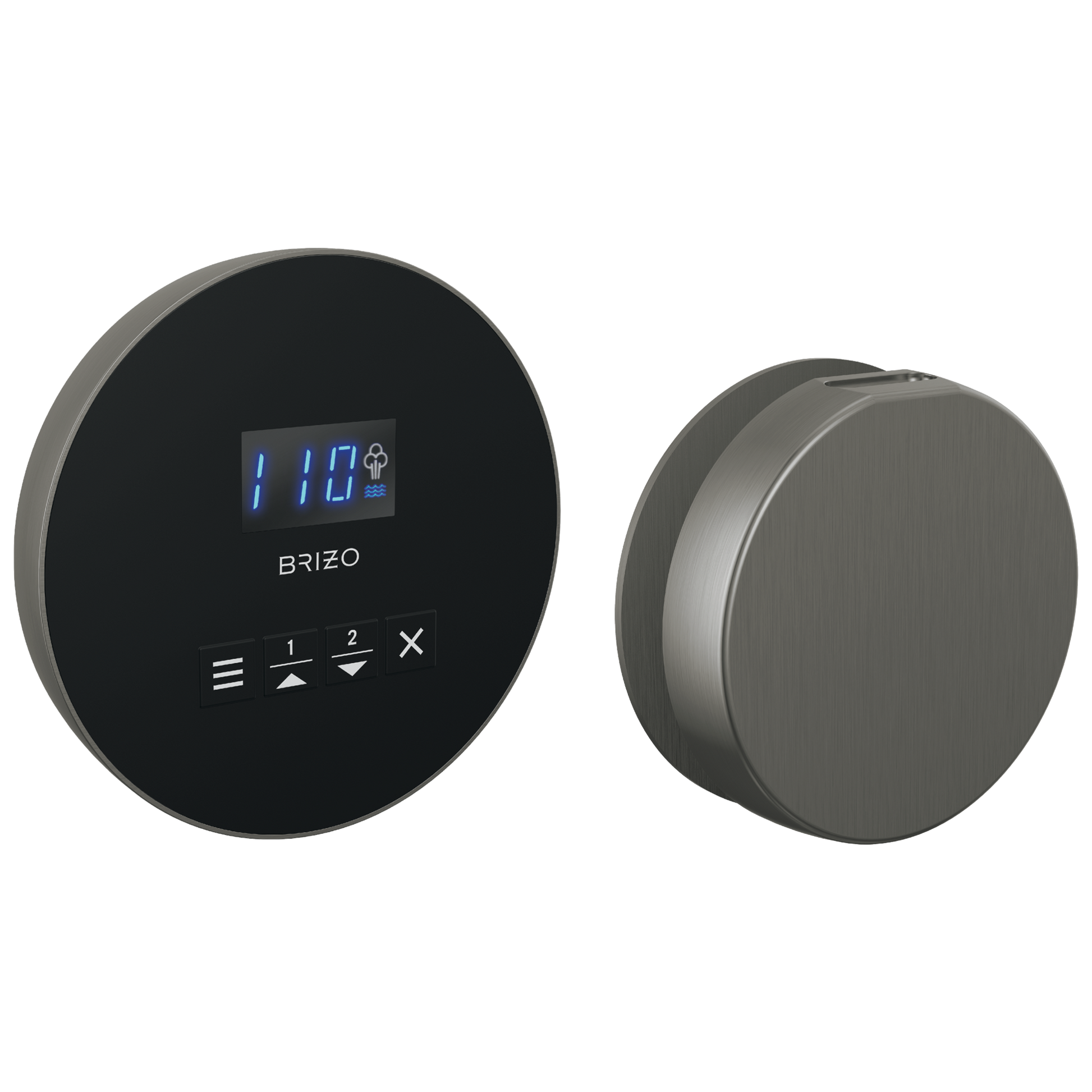 Brizo : Round Steam Set