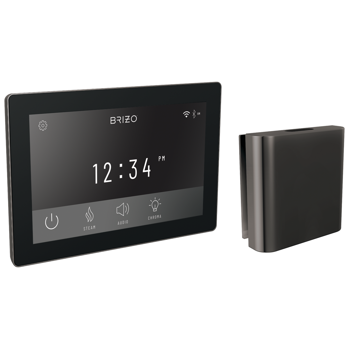 Brizo : Digital + Square Steam Set