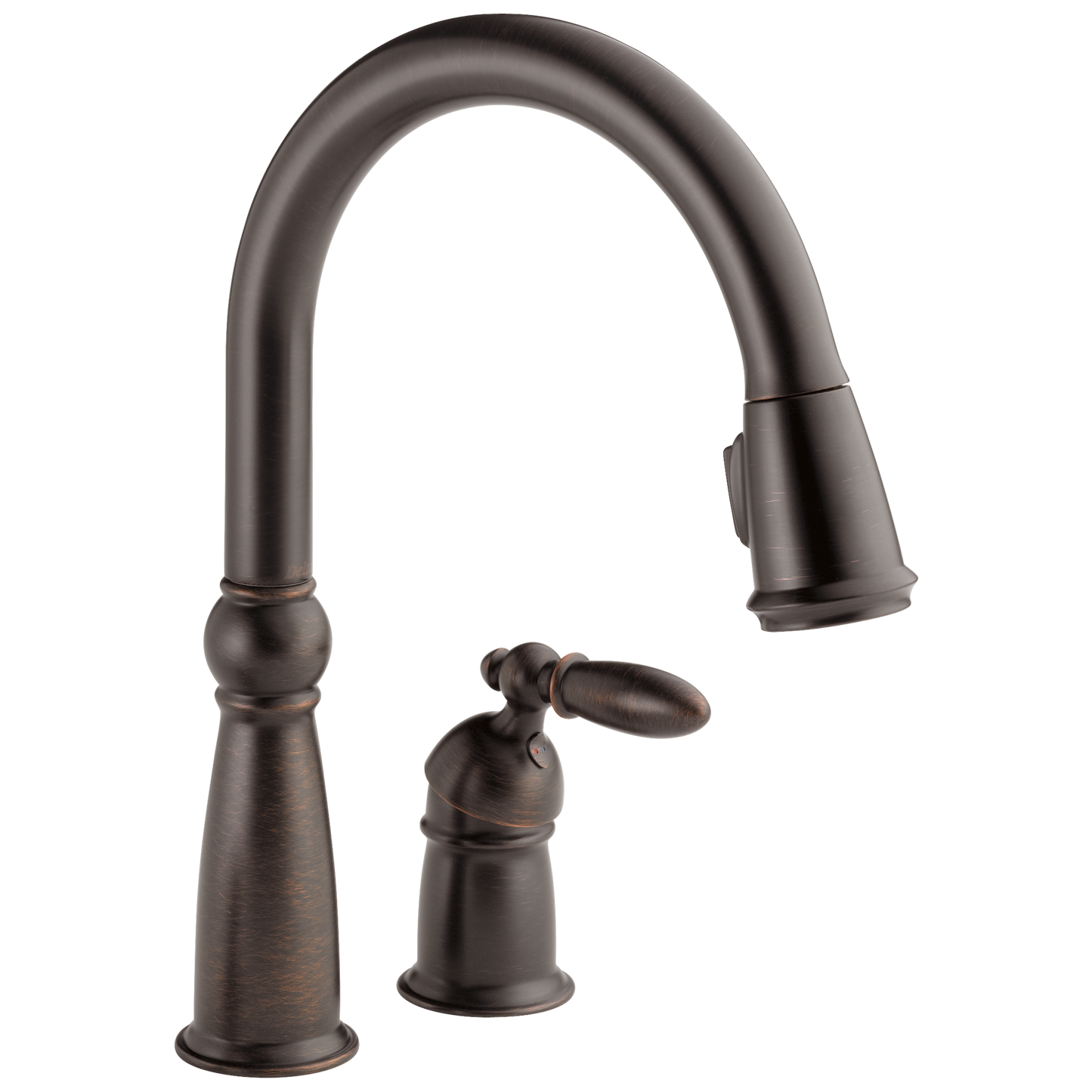 Delta 955-DST Victorian Single Handle Pull-down Kitchen Faucet
