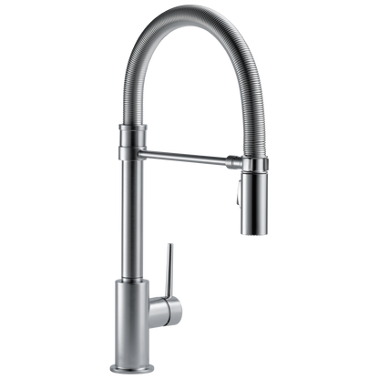 Delta 9659-DST Trinsic Single Handle Pull-Down Kitchen Faucet with Spring Spout