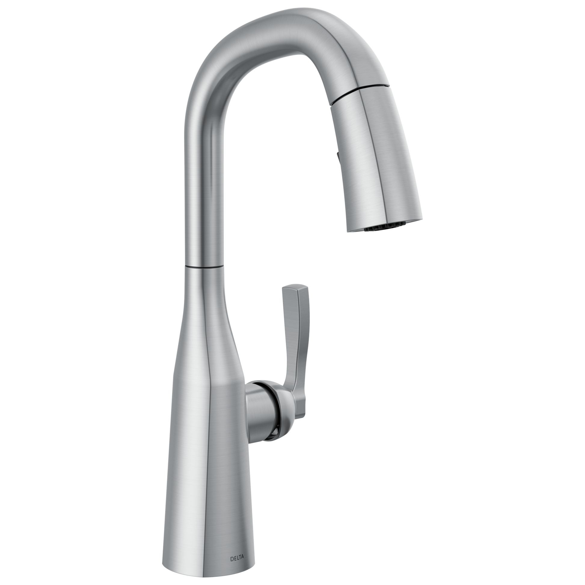 Delta Stryke: Single Handle Pull-Down Bar/Prep Faucet