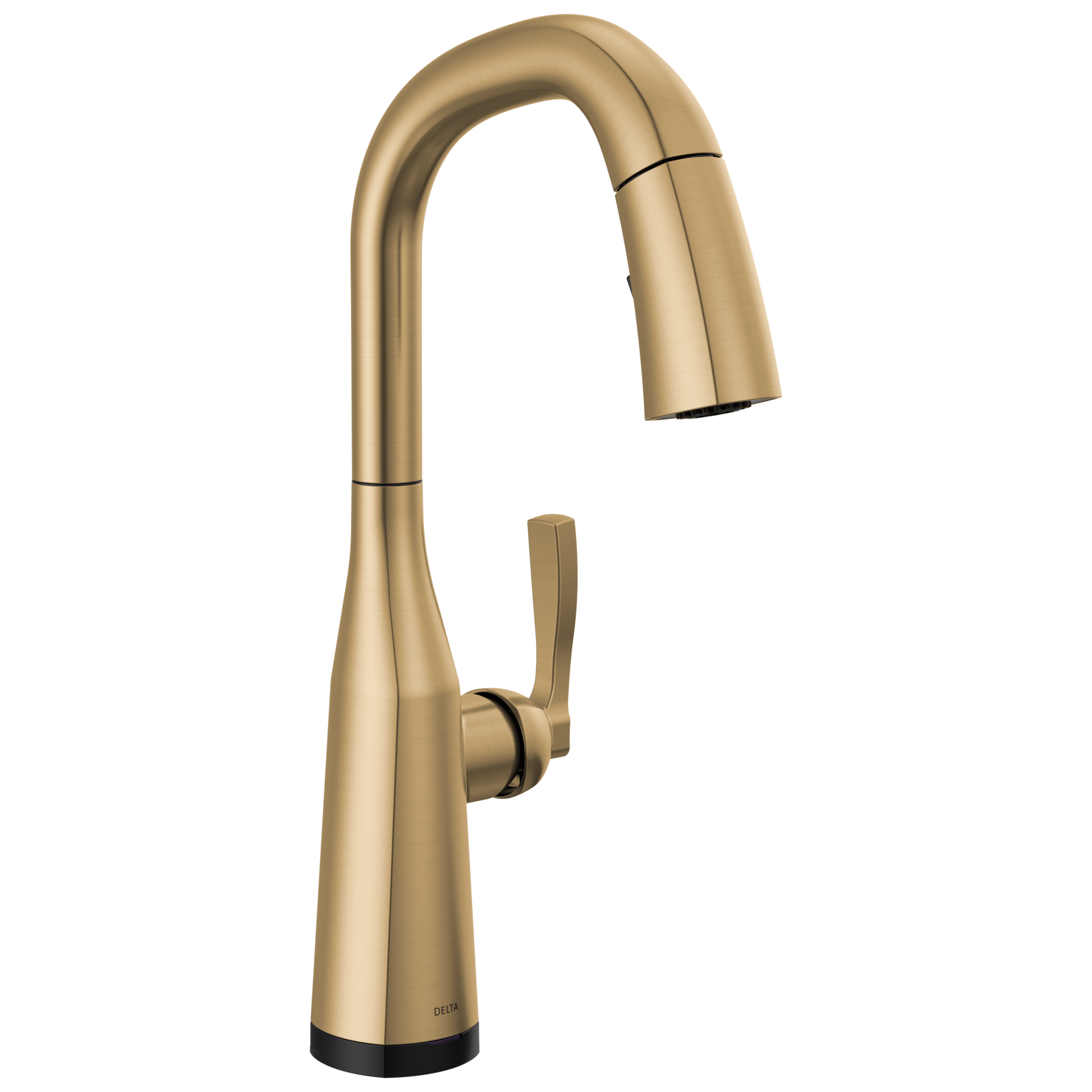 Delta Stryke: Single Handle Pull Down Bar/Prep Faucet with Touch 2O Technology