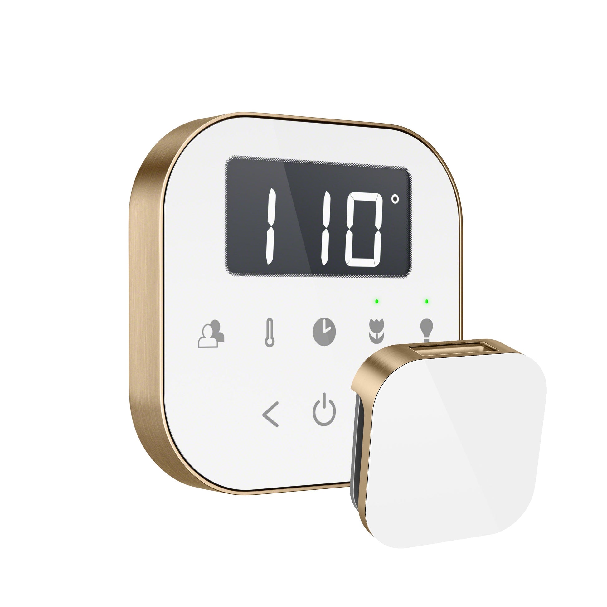 Mr. Steam AIRTWH-BB AirTempo® White in Brushed Bronze