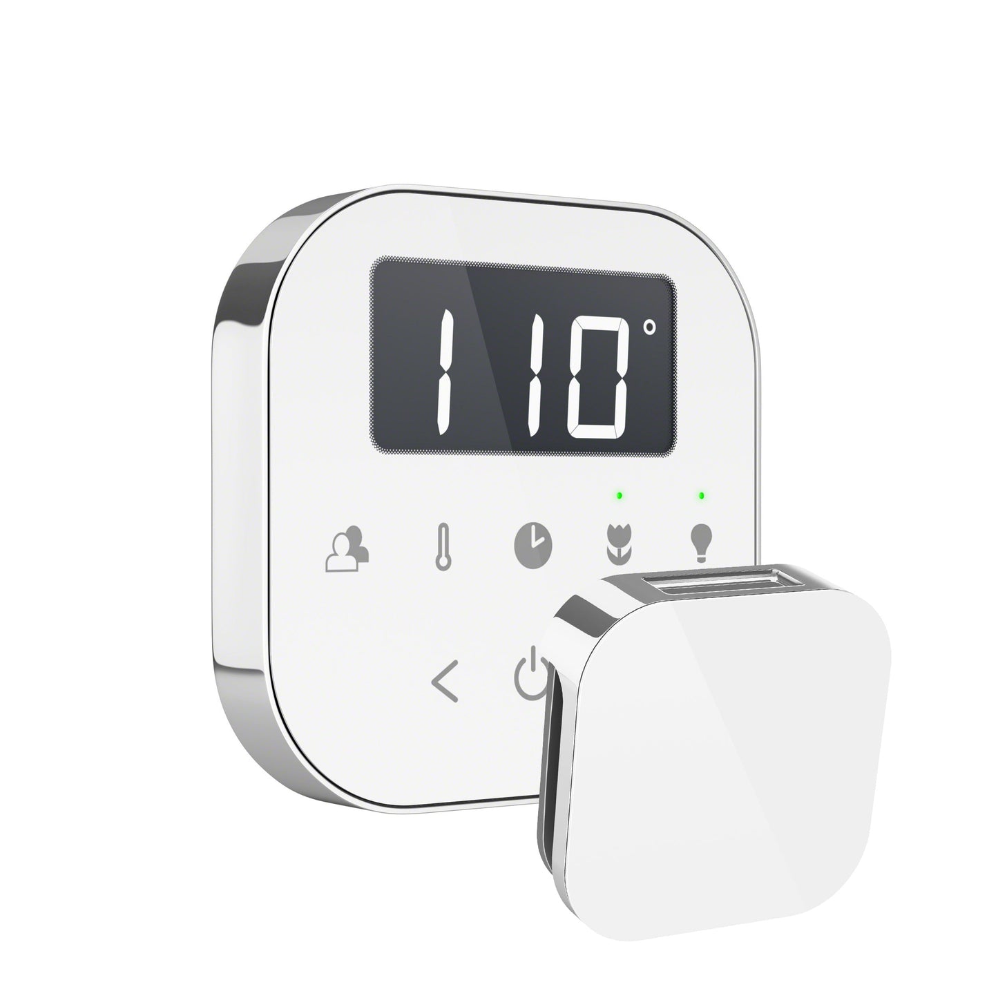 Mr. Steam AIRTWH-PC AirTempo® White in Polished Chrome