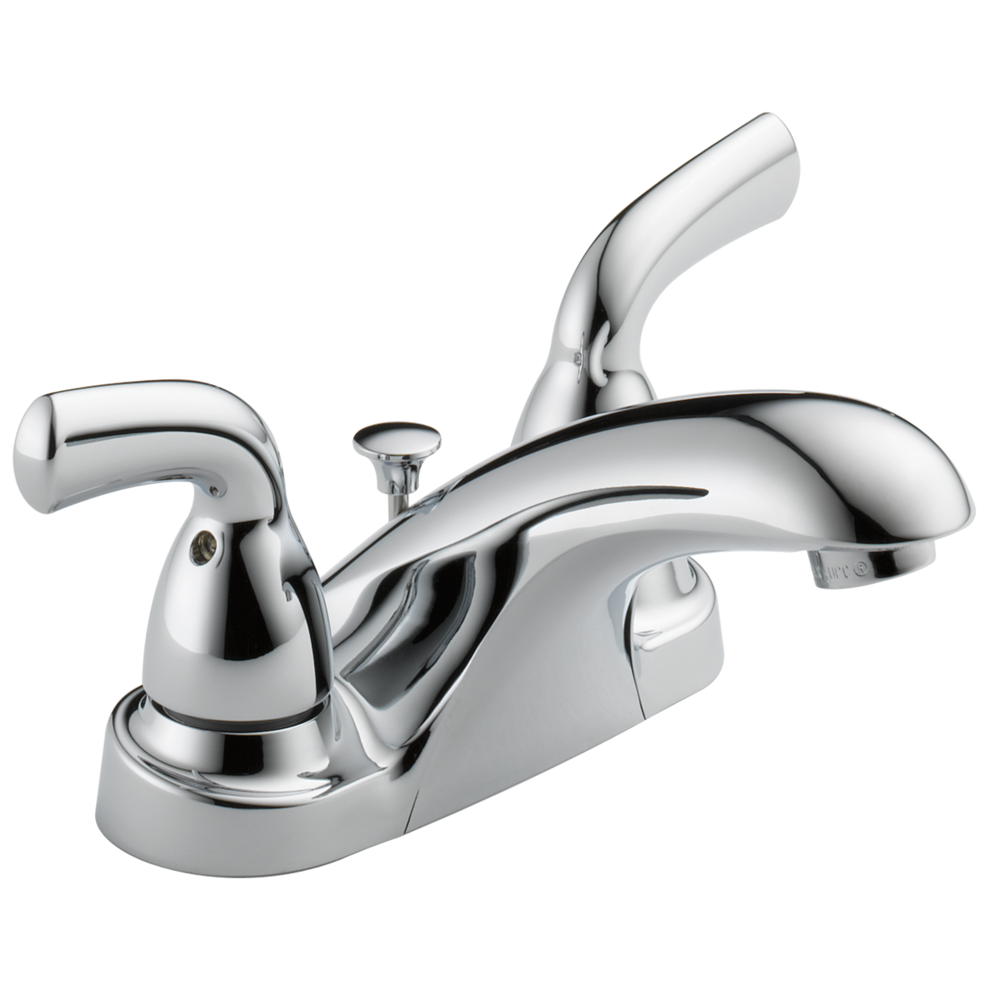 Delta Delta Foundations: Two Handle Centerset Bathroom Faucet
