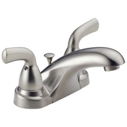 Delta Delta Foundations: Two Handle Centerset Bathroom Faucet
