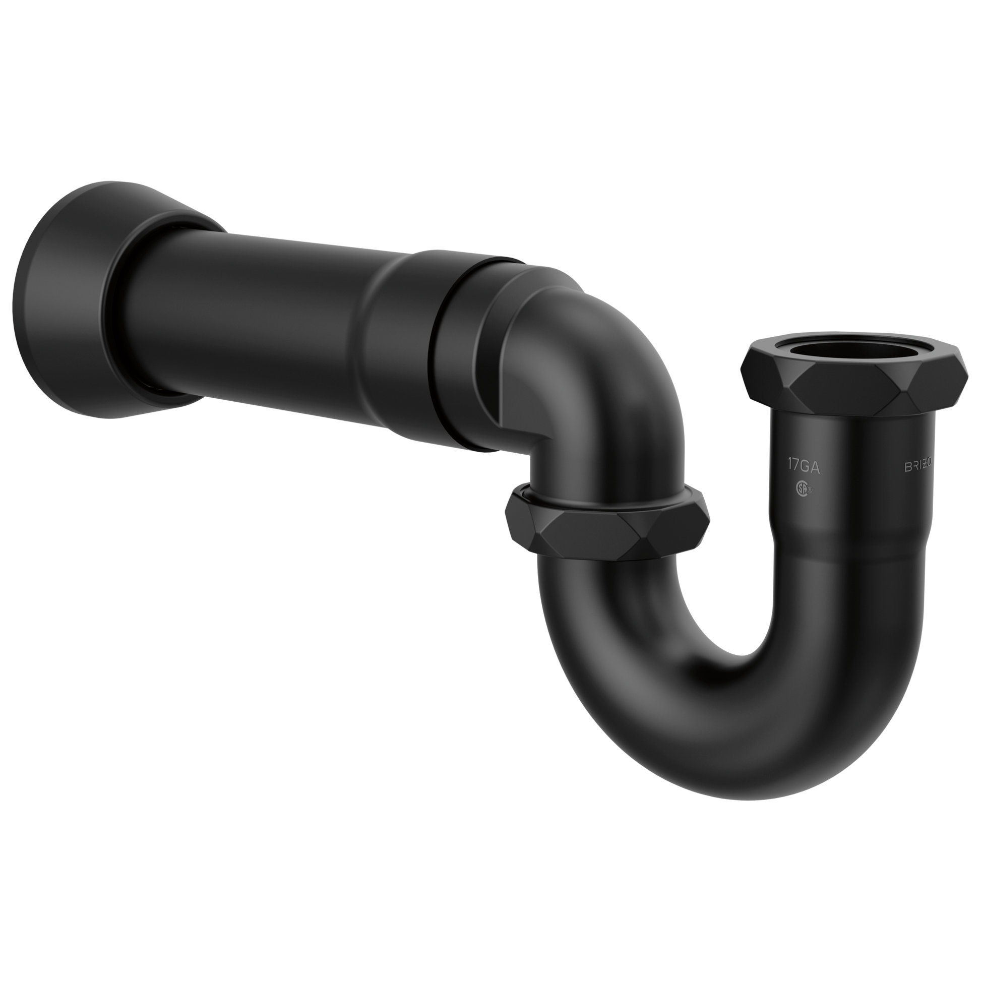 Brizo : 17-Gauge P-Trap with Flange