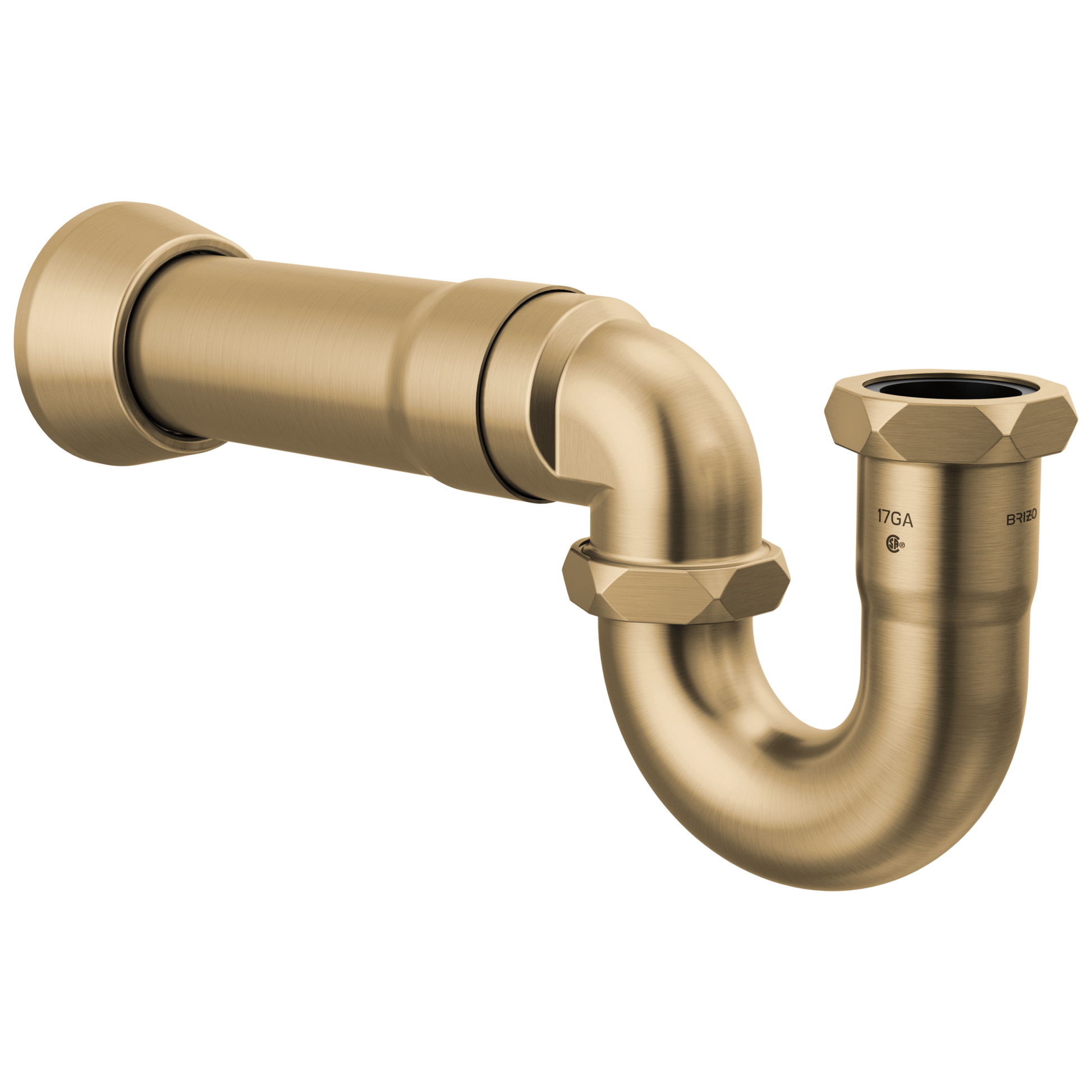Brizo : 17-Gauge P-Trap with Flange