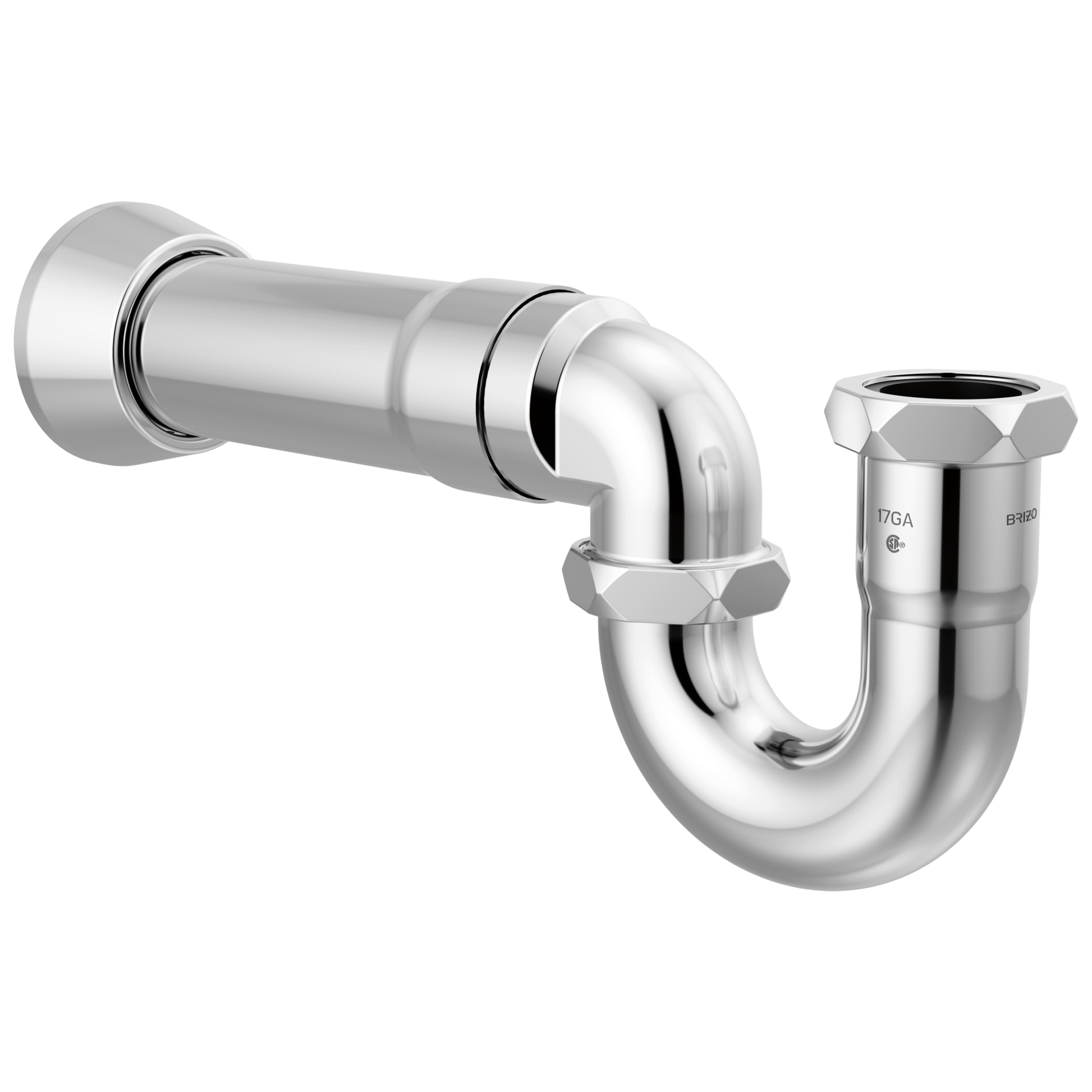 Brizo : 17-Gauge P-Trap with Flange