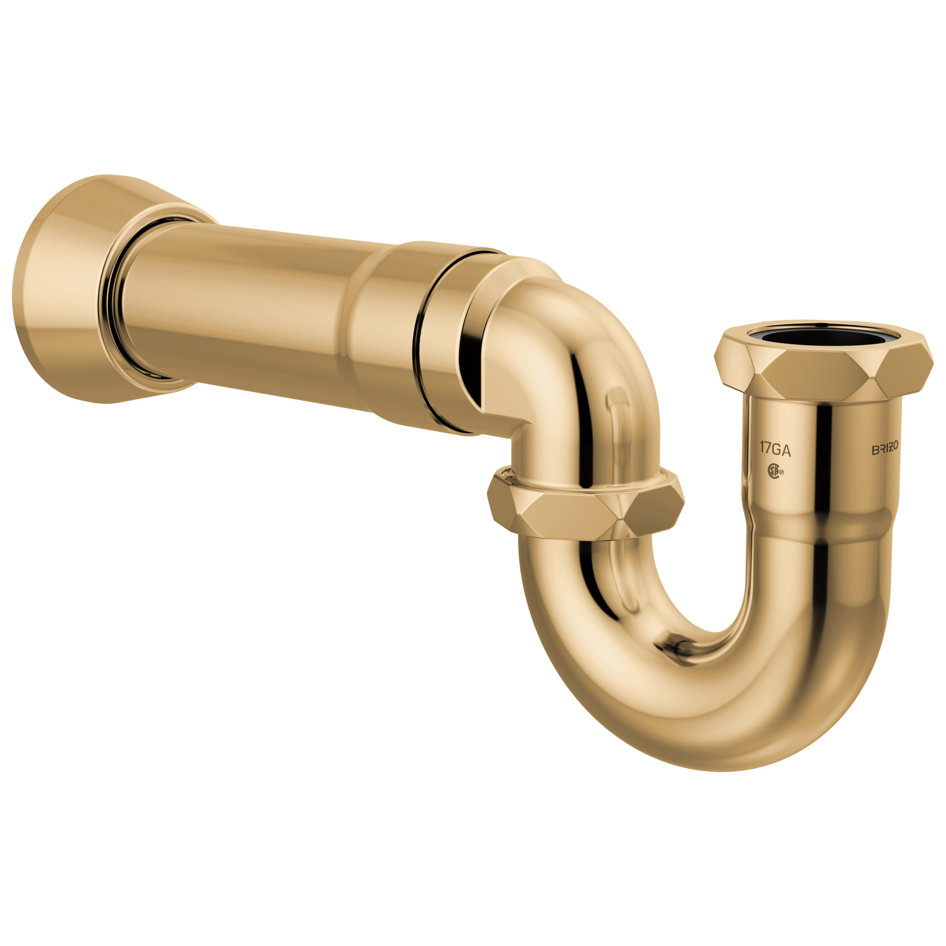 Brizo : 17-Gauge P-Trap with Flange