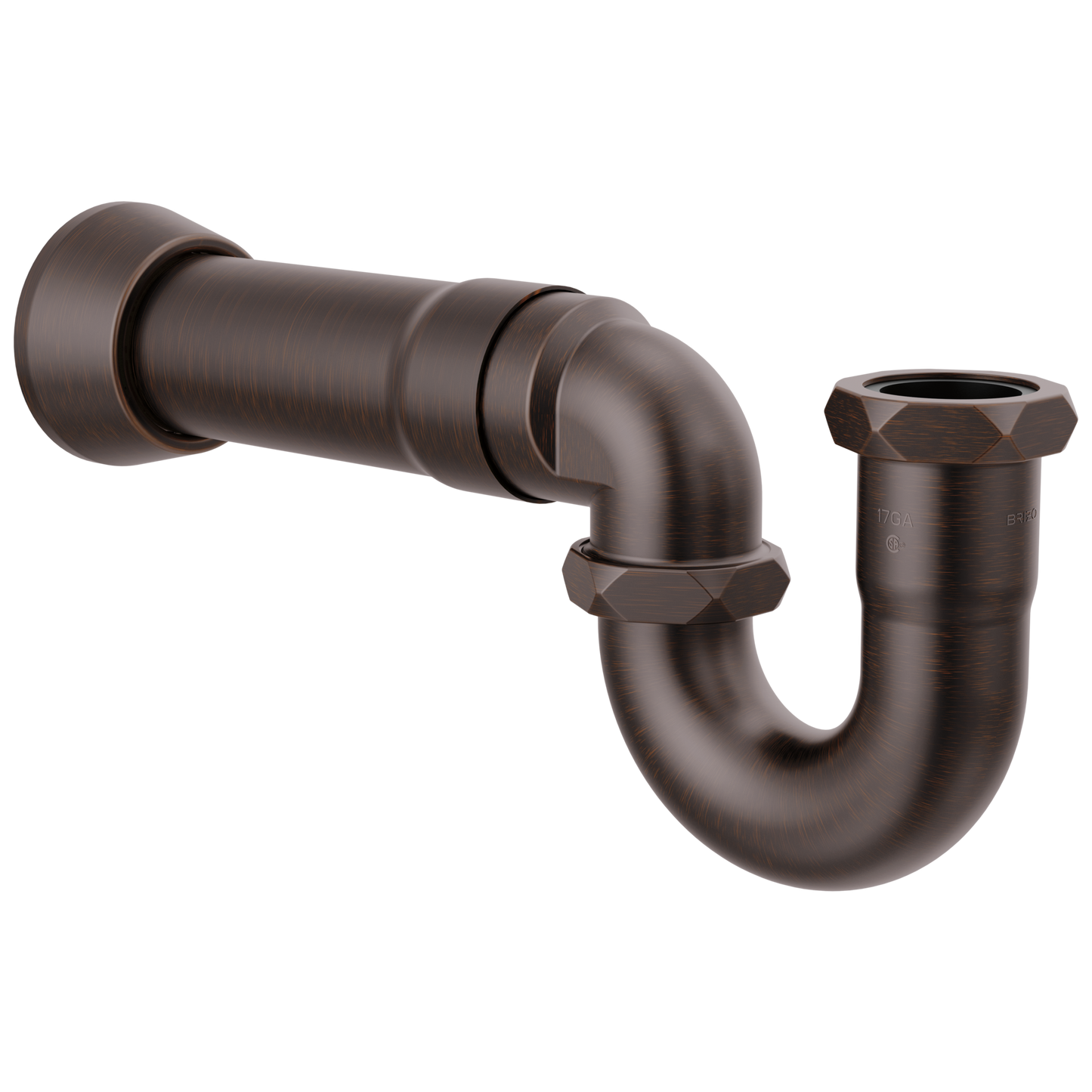 Brizo : 17-Gauge P-Trap with Flange