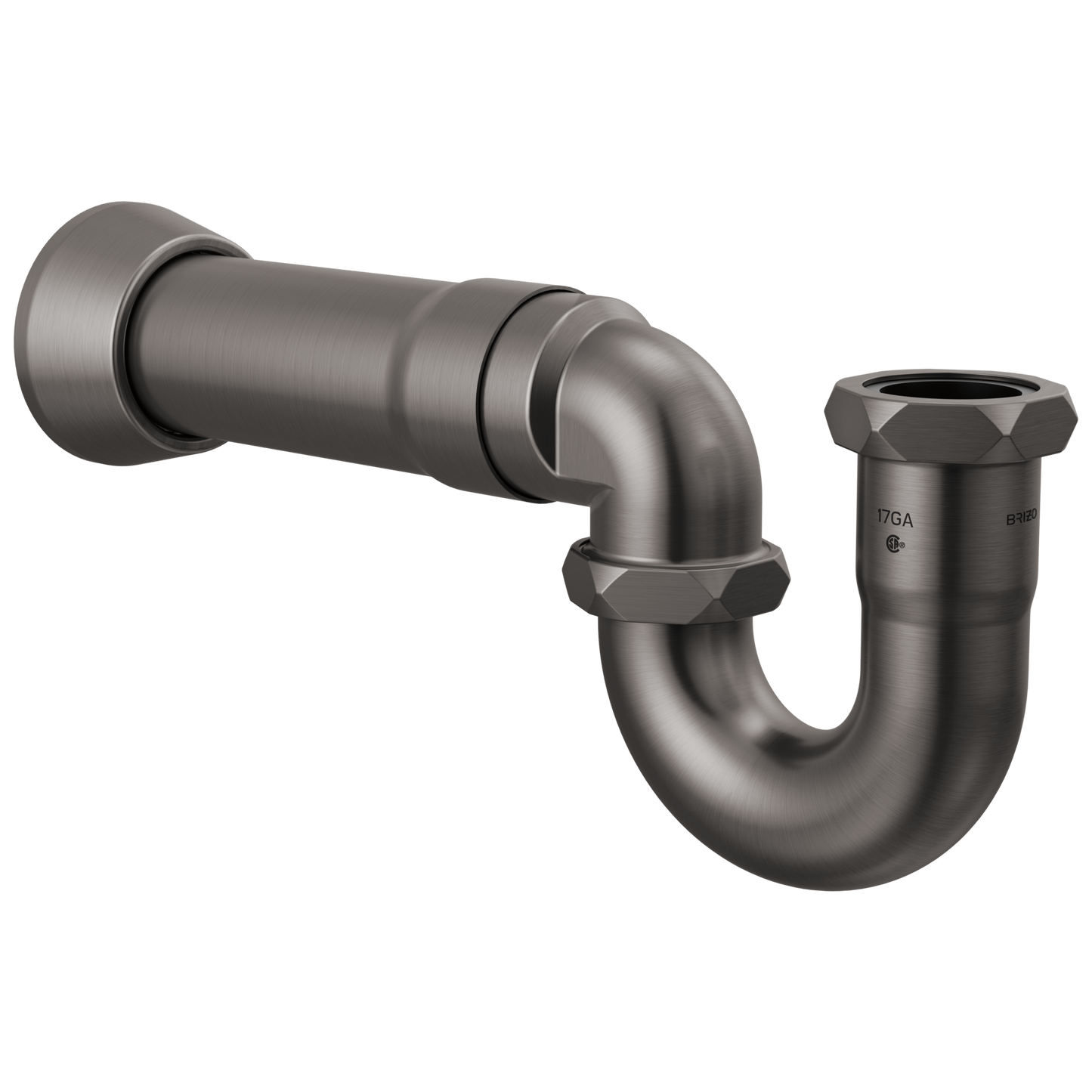 Brizo : 17-Gauge P-Trap with Flange