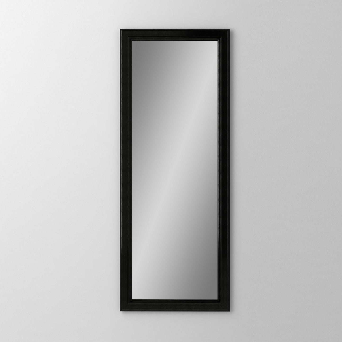Main Line 15-1/4" x 39-3/8" x 6" bryn mawr framed cabinet in classic gray interior and brushed black finish with reversible hinge (non-handed)
